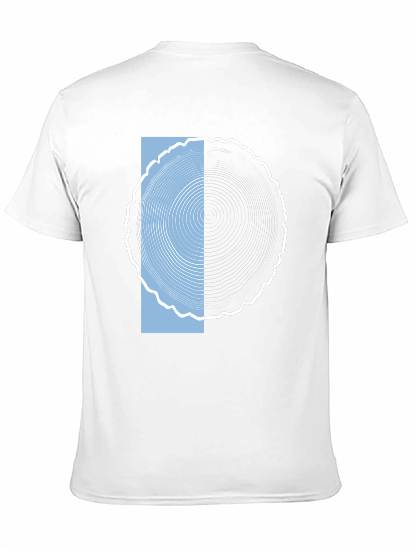 Abstract Tree Ring Graphic Tee