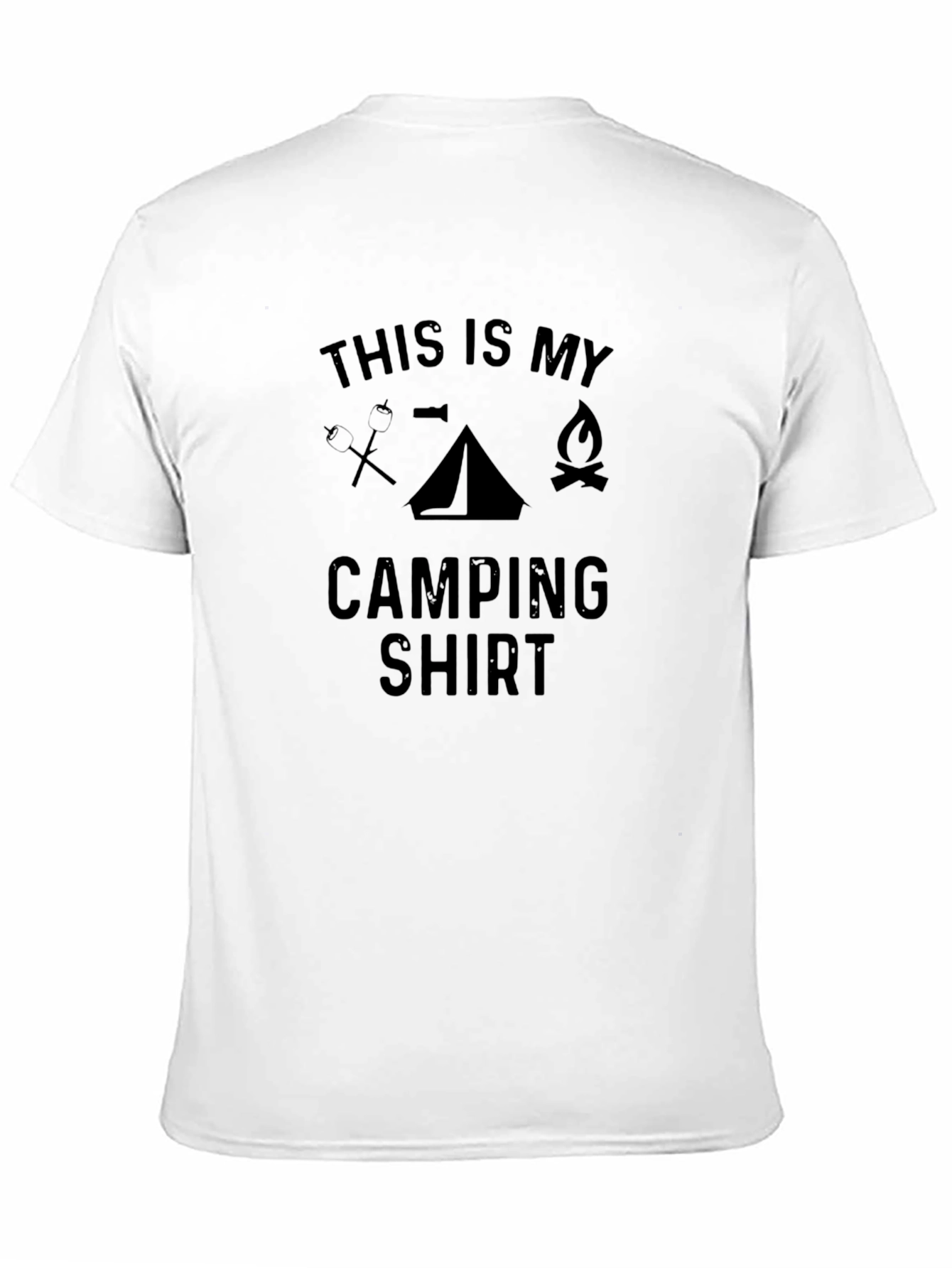 Camping Shirt: This is My Camping Shirt Graphic Tee
