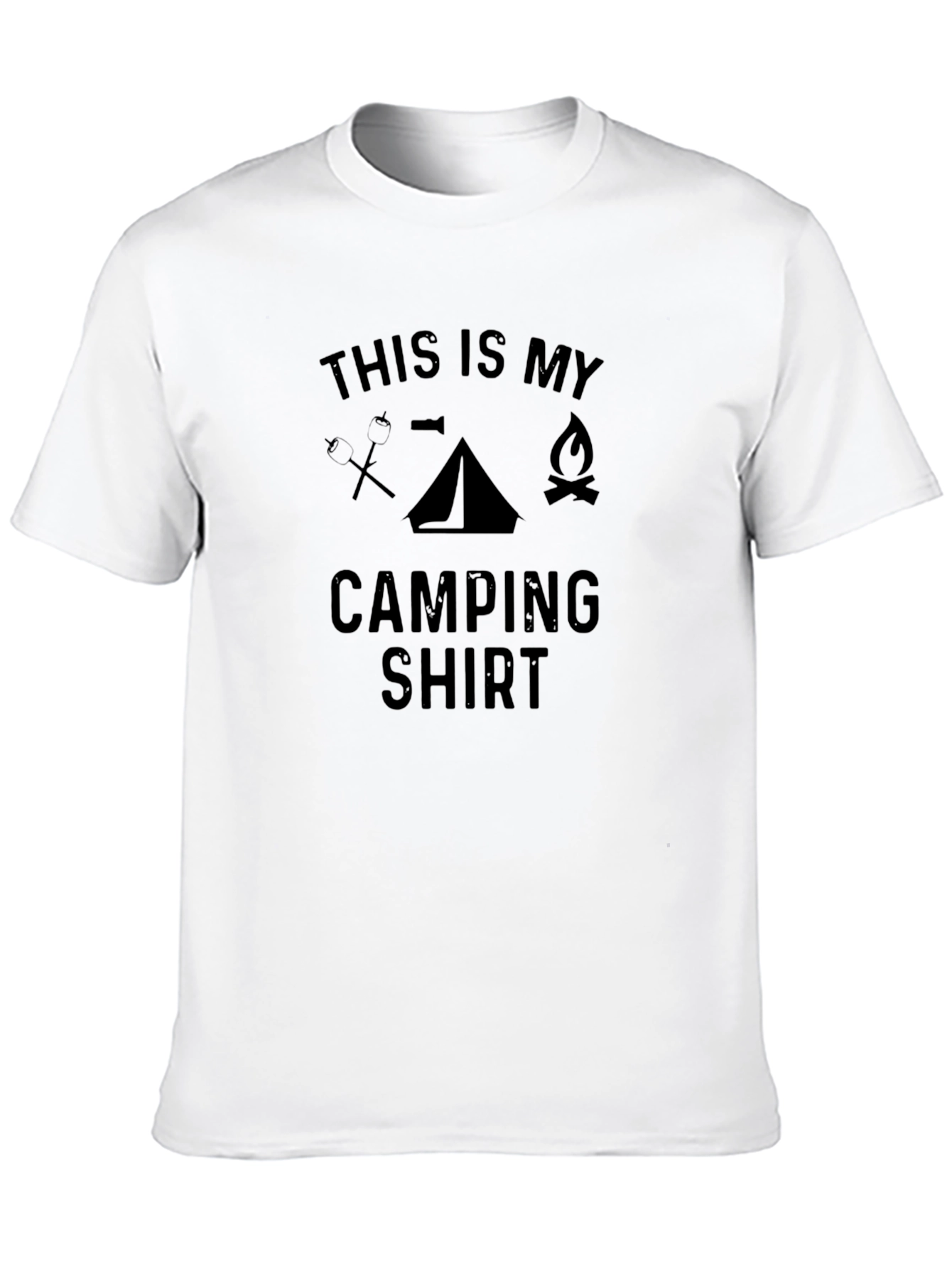 Camping Shirt: This is My Camping Shirt Graphic Tee
