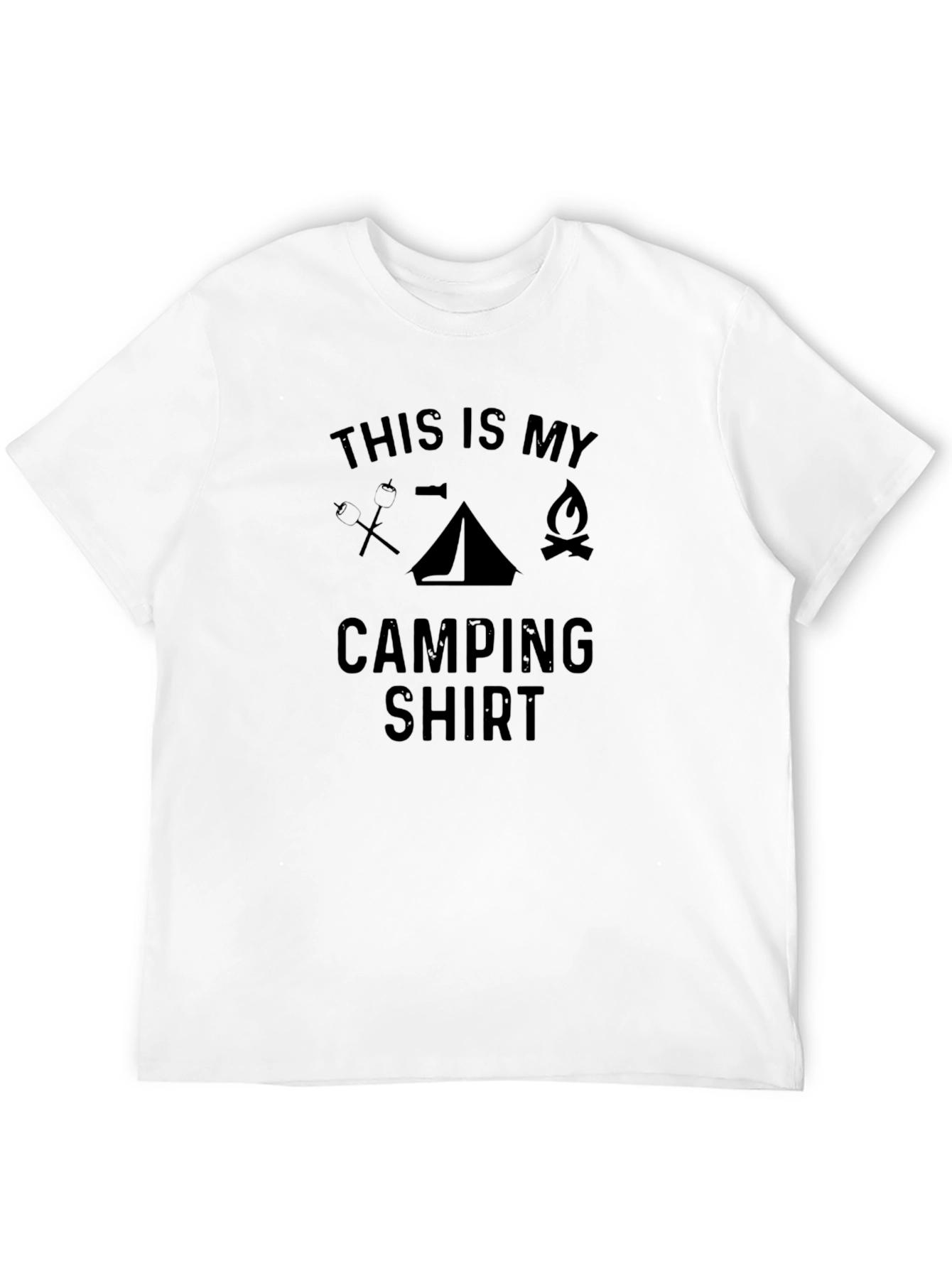 Camping Shirt: This is My Camping Shirt Graphic Tee