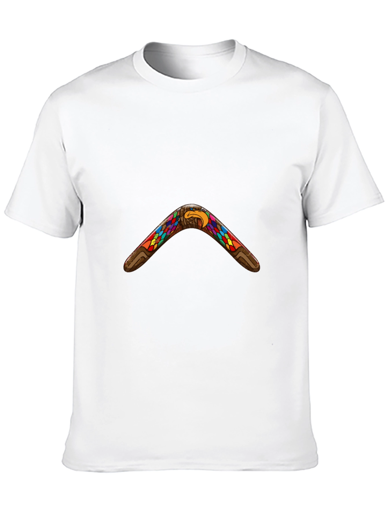 Native Eagle Boomerang Black T-Shirt