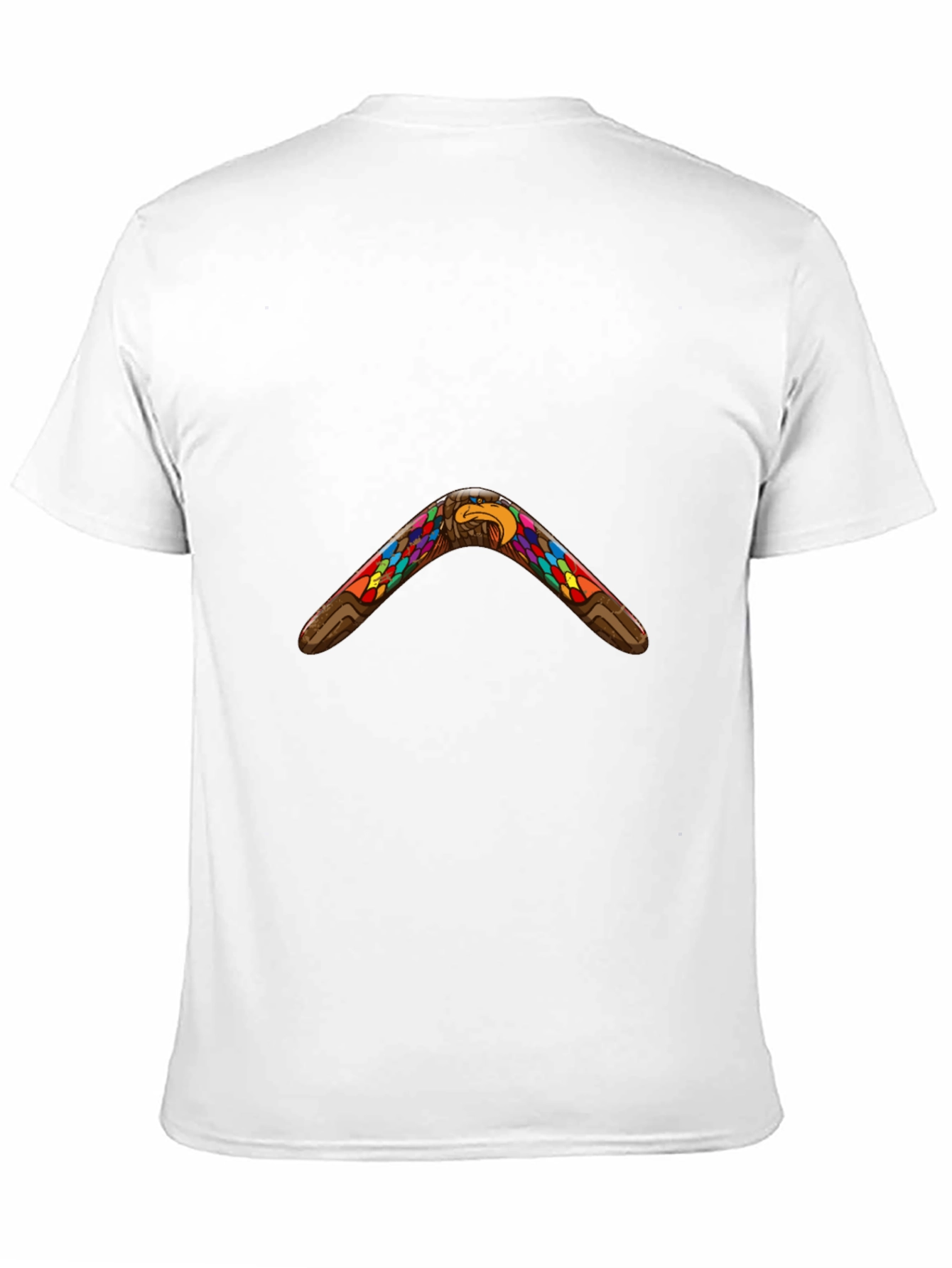 Native Eagle Boomerang Black T-Shirt