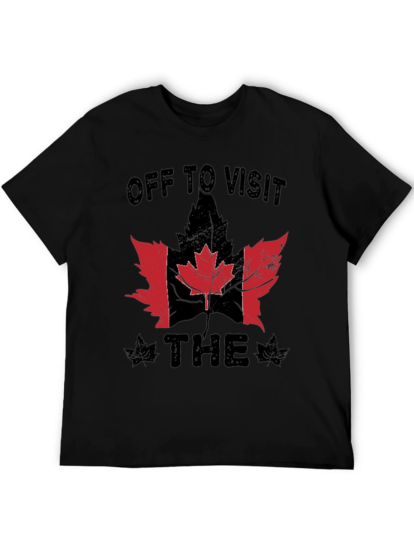 Off To Visit The Canada Flag Maple Leaf T-Shirt