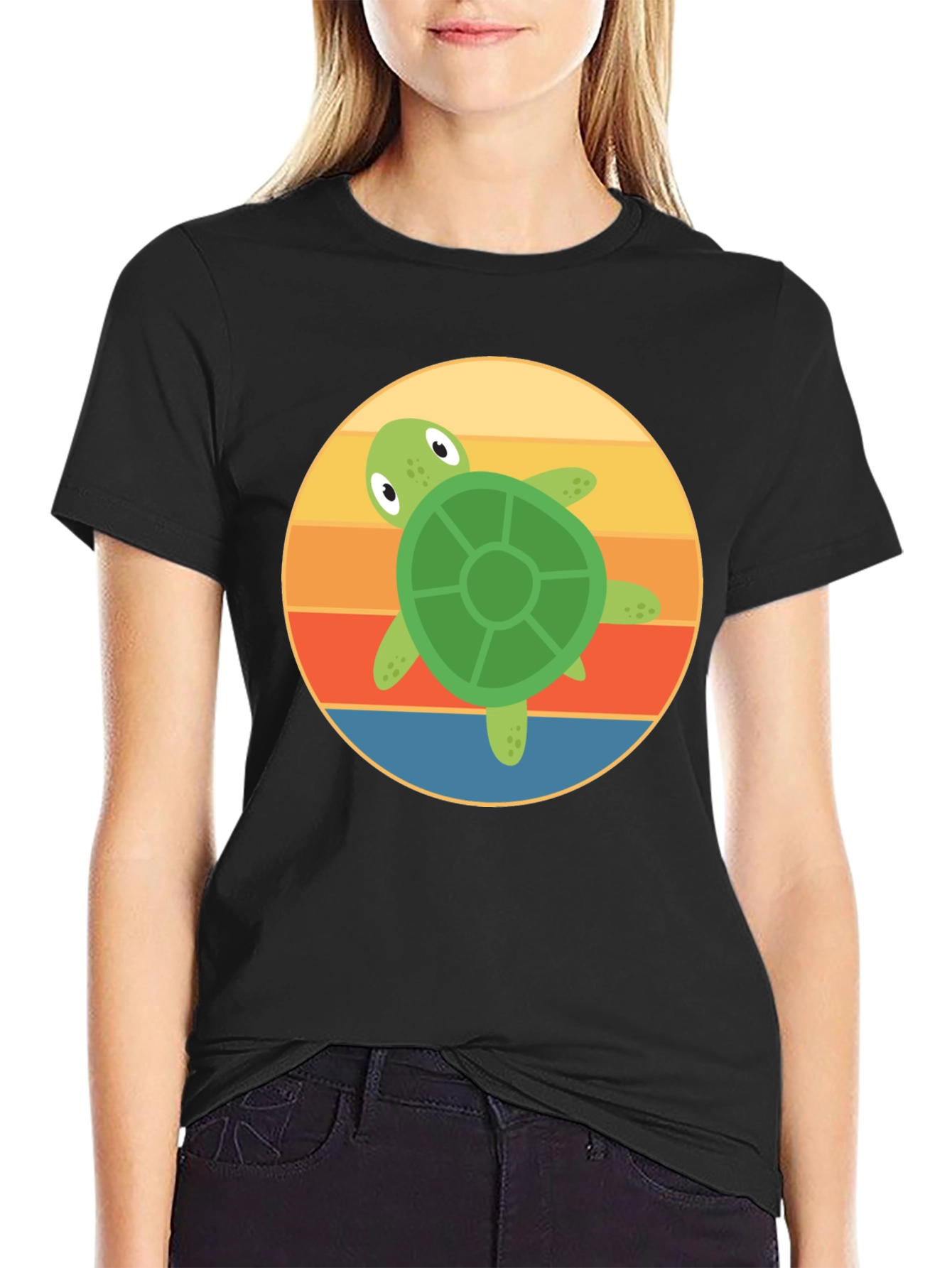 Retro Turtle Graphic Tee