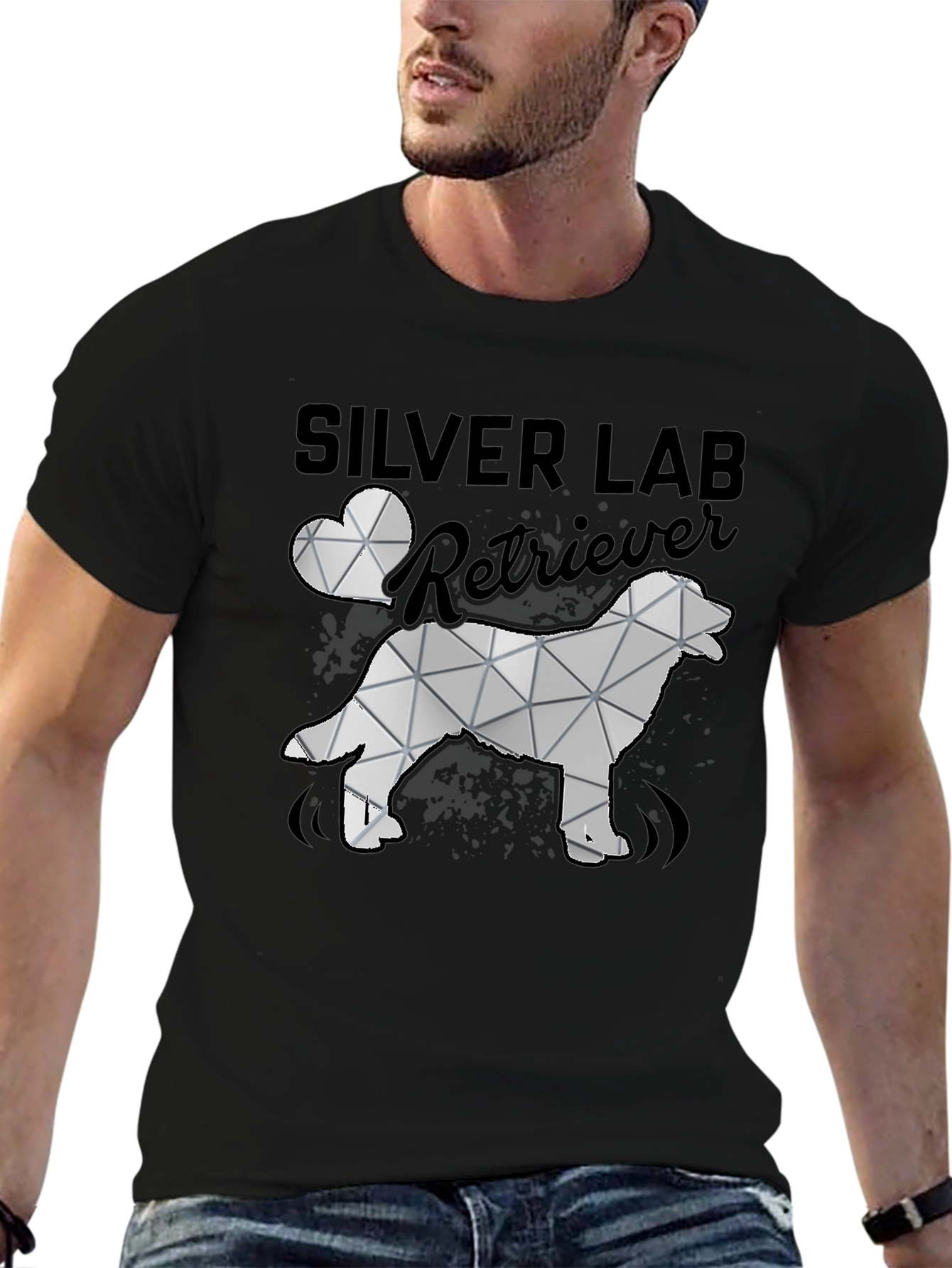 Silver Lab Retriever Dog Lover T-Shirt
