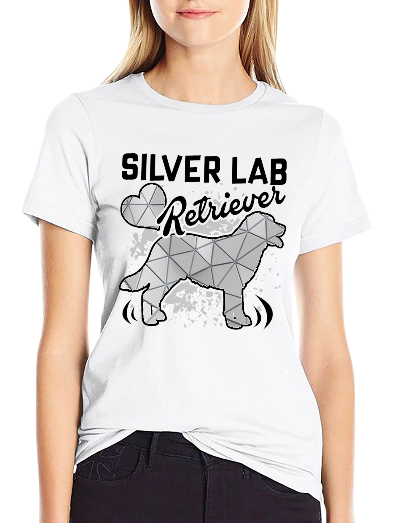 Silver Lab Retriever Dog Lover T-Shirt
