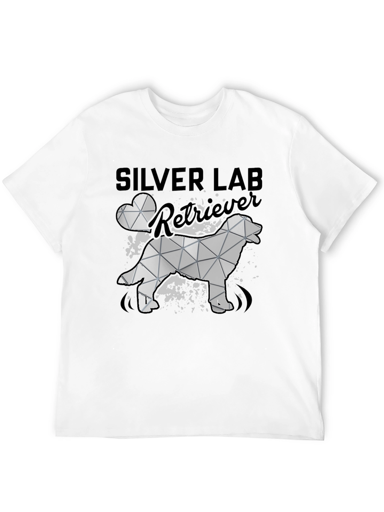 Silver Lab Retriever Dog Lover T-Shirt