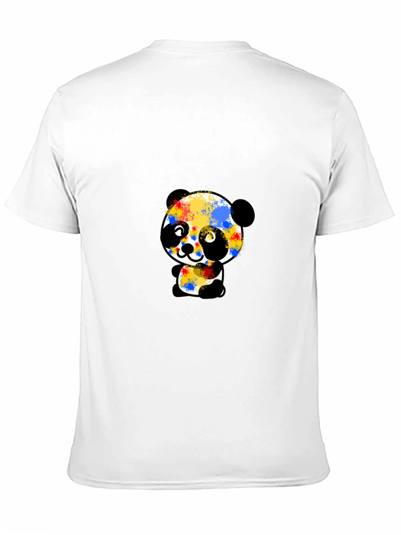 Colorful Panda Graphic T-Shirt
