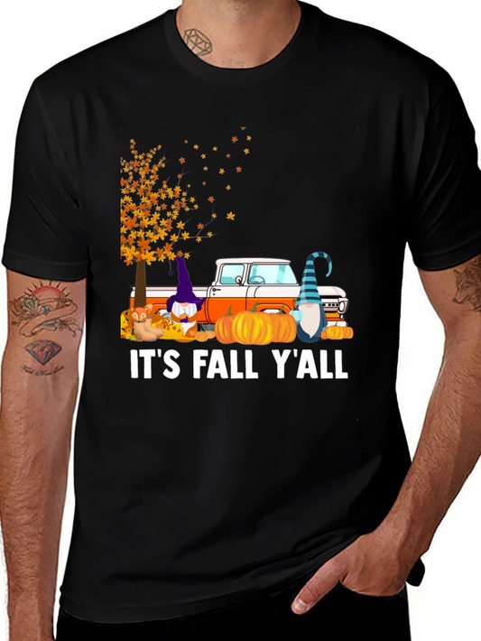 Its Fall Yall Shirt Pumpkin Truck Tee