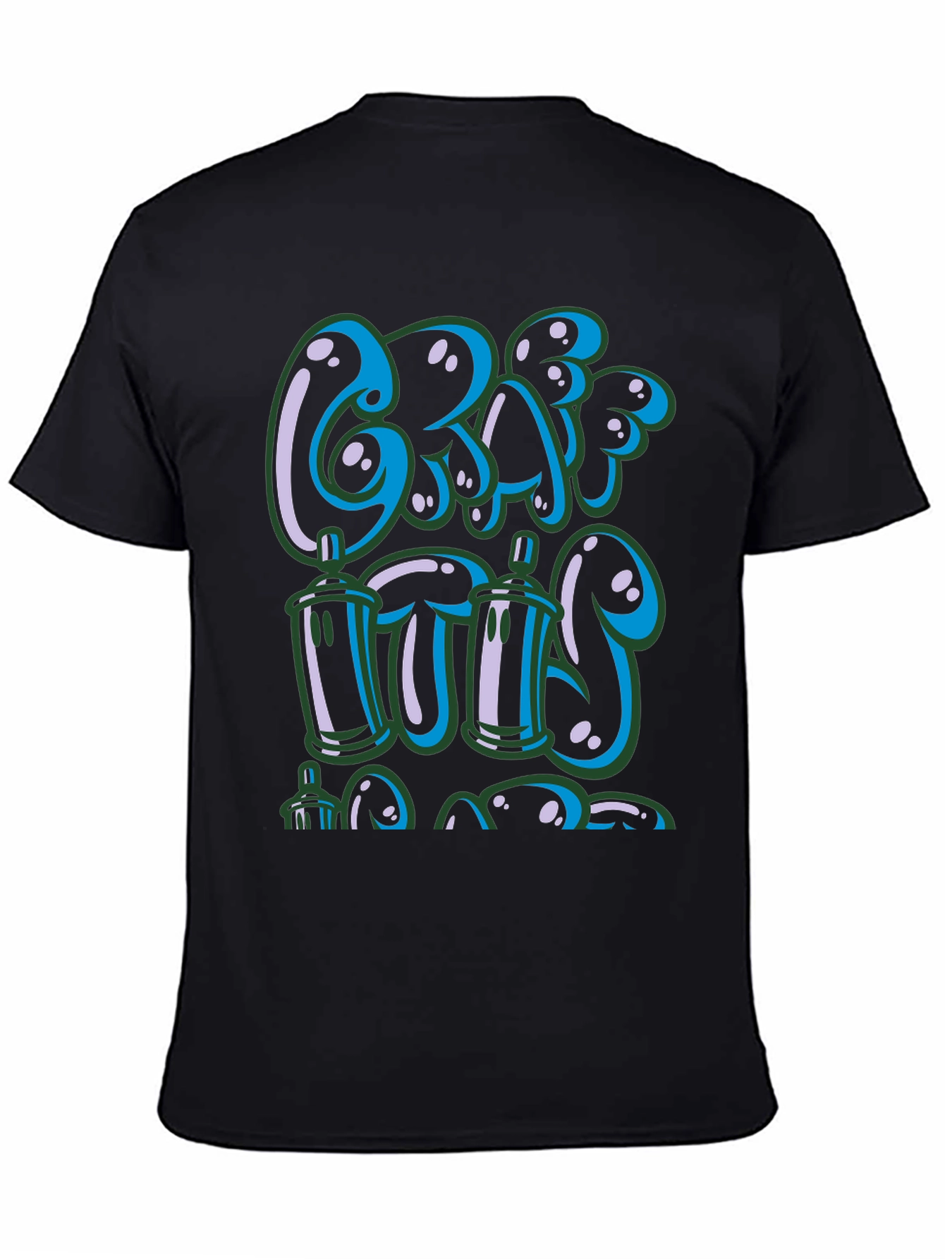 Graffiti Style Graphic Tee - Street Art Design