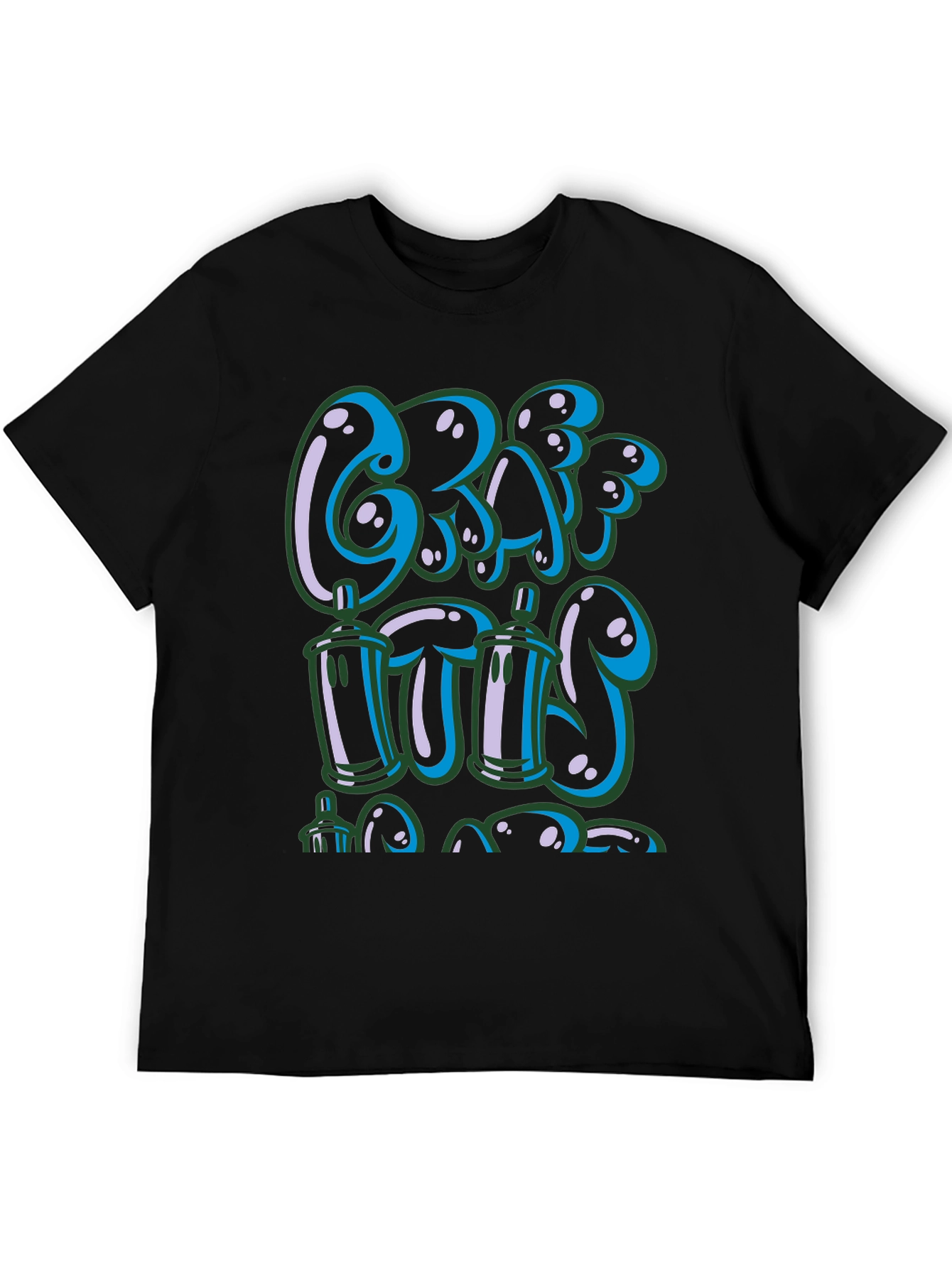 Graffiti Style Graphic Tee - Street Art Design