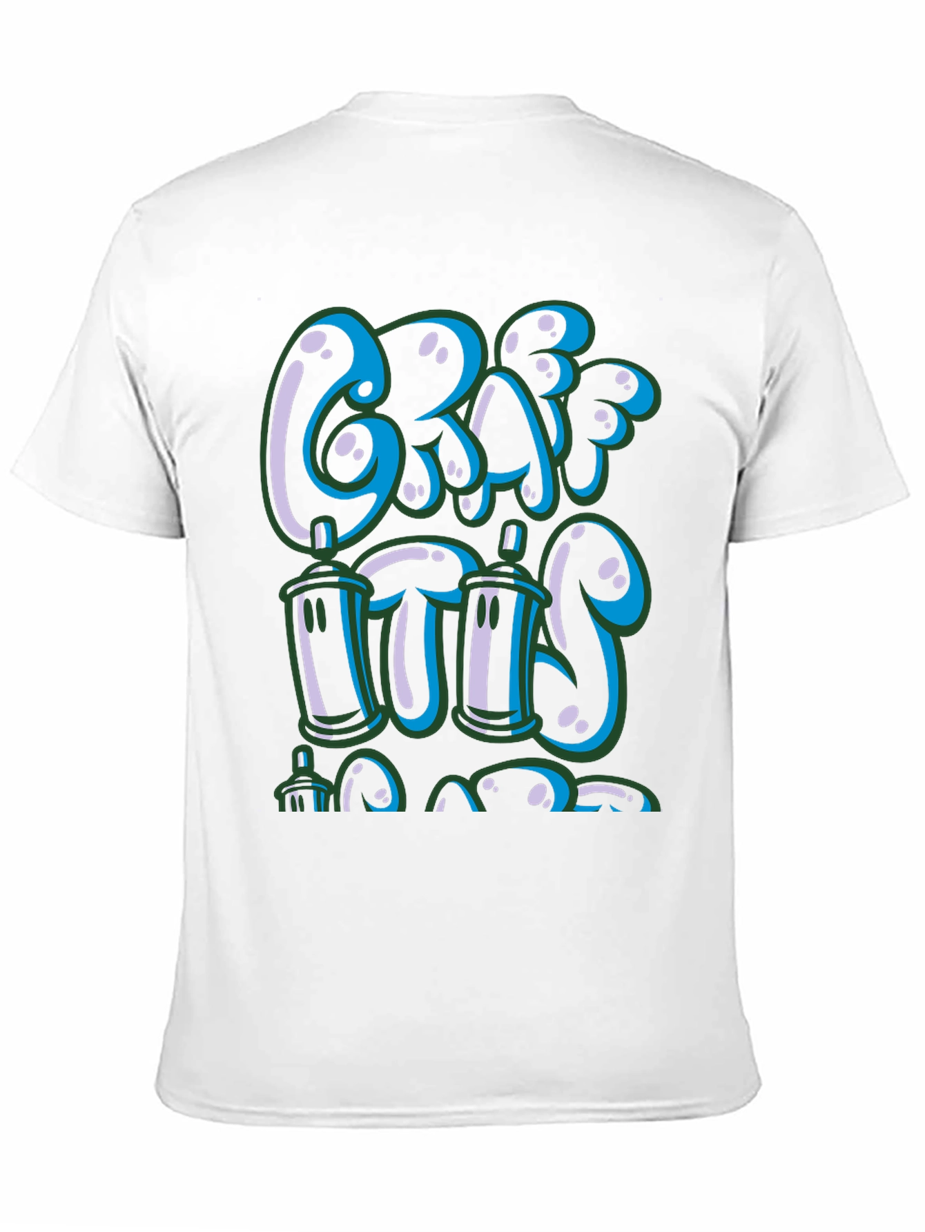 Graffiti Style Graphic Tee - Street Art Design