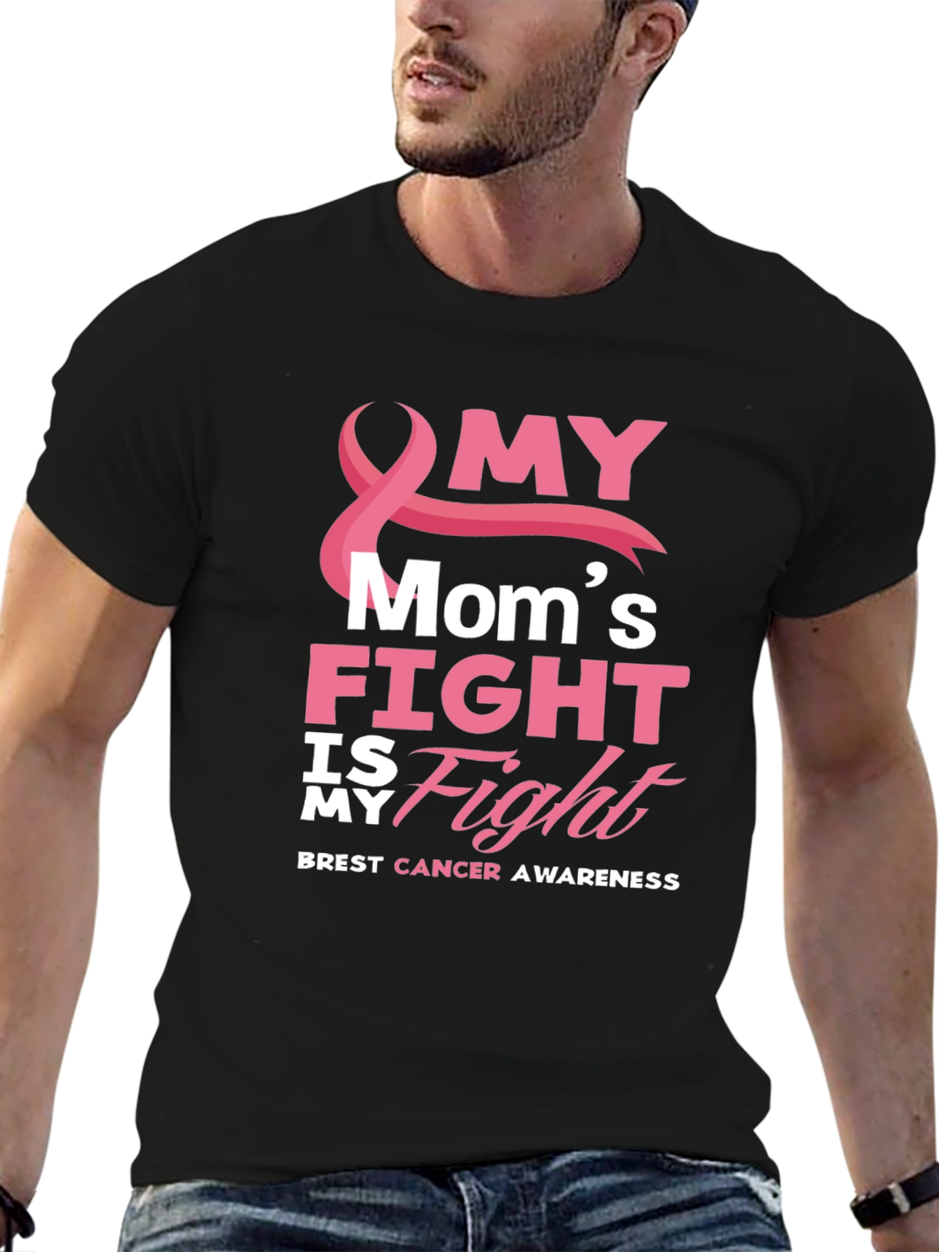 Breast Cancer Awareness Tee - My Moms Fight