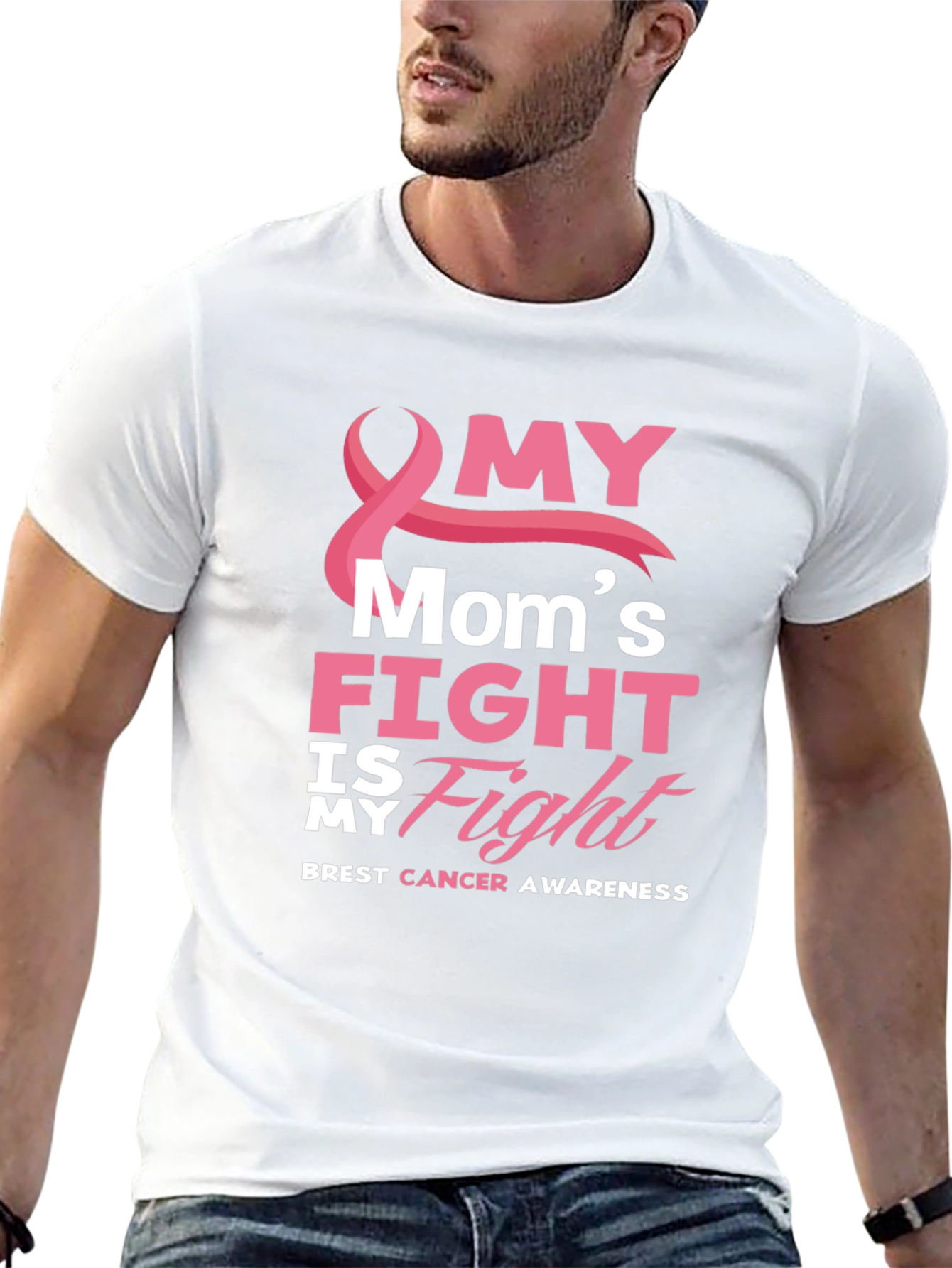 Breast Cancer Awareness Tee - My Moms Fight