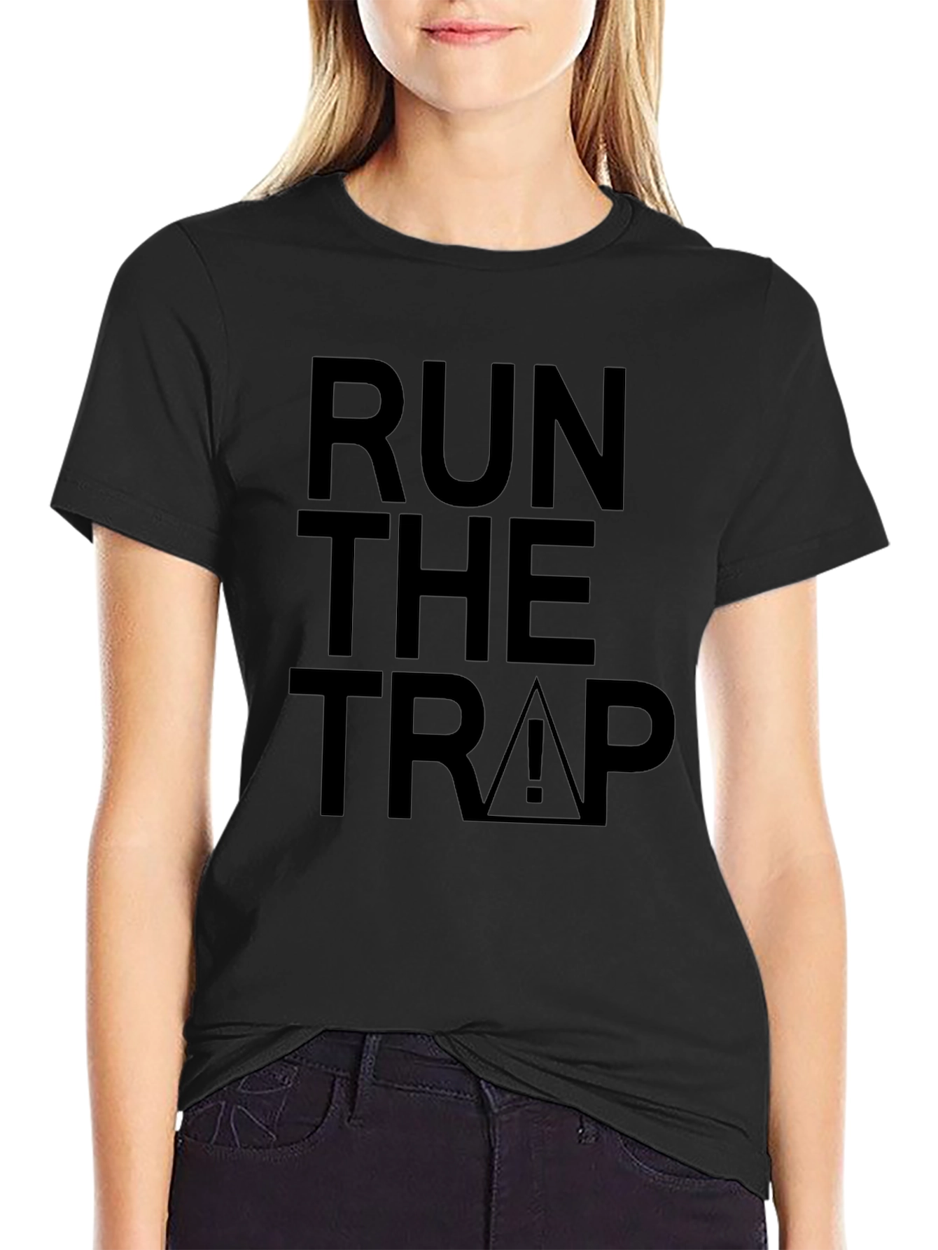 Run The Trap Graphic Tee - Menswear