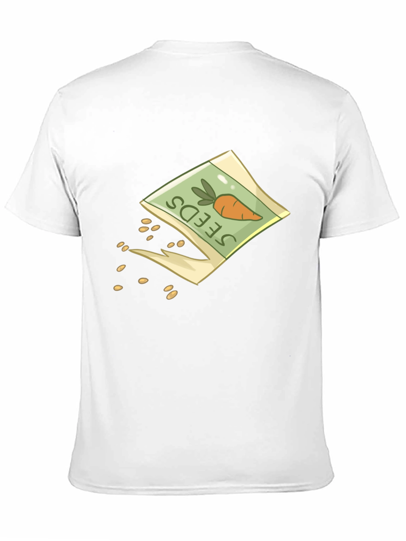 Carrot Seeds T-Shirt - Gardening Novelty Tee