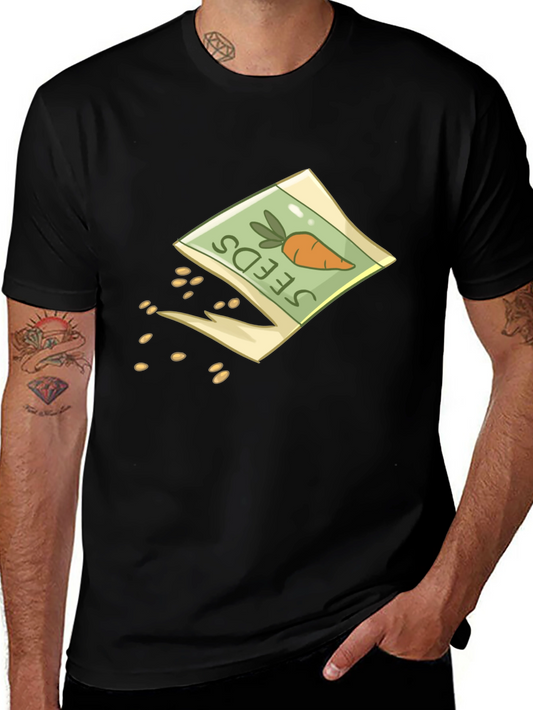 Carrot Seeds T-Shirt - Gardening Novelty Tee