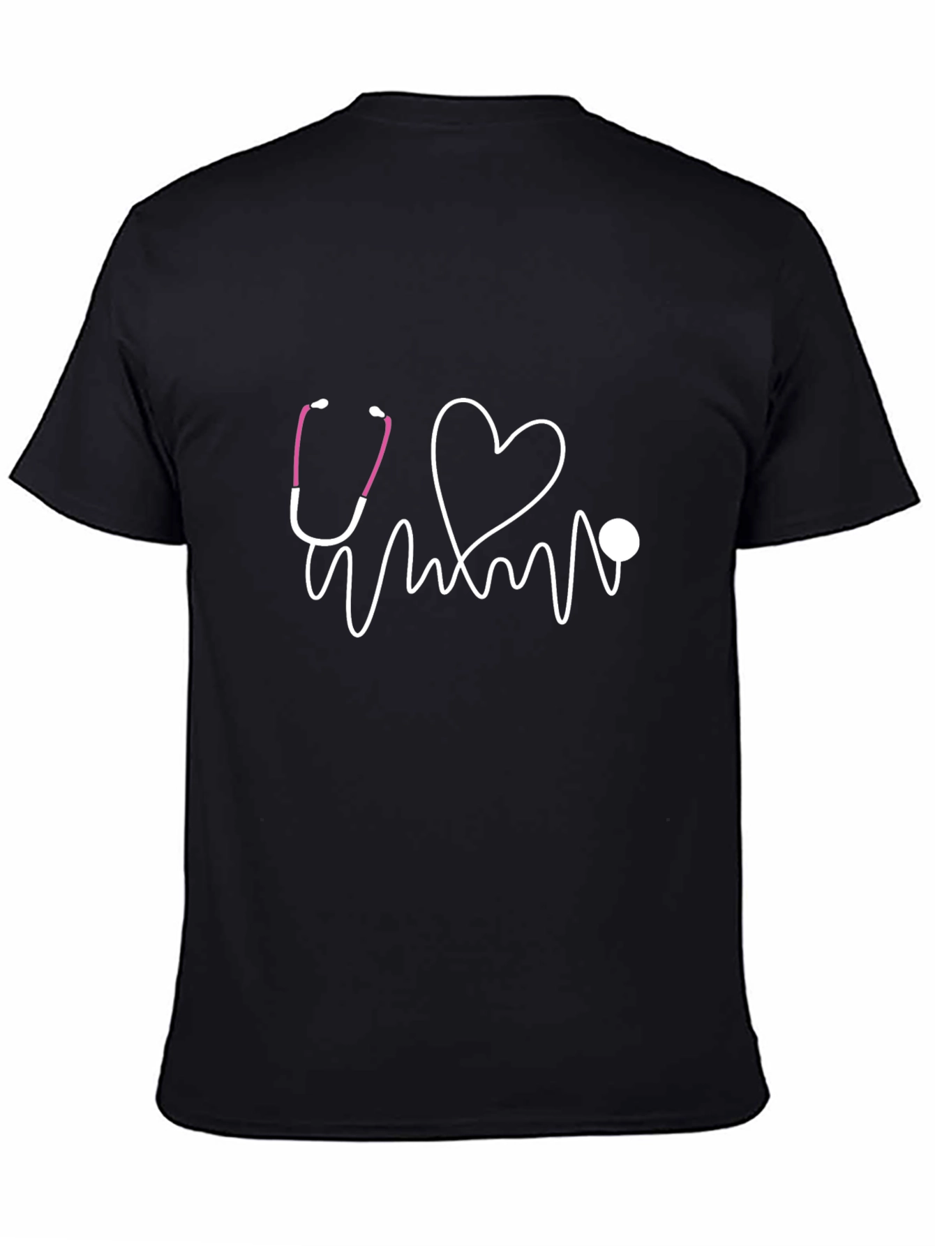 Heartbeat Stethoscope Graphic Tee
