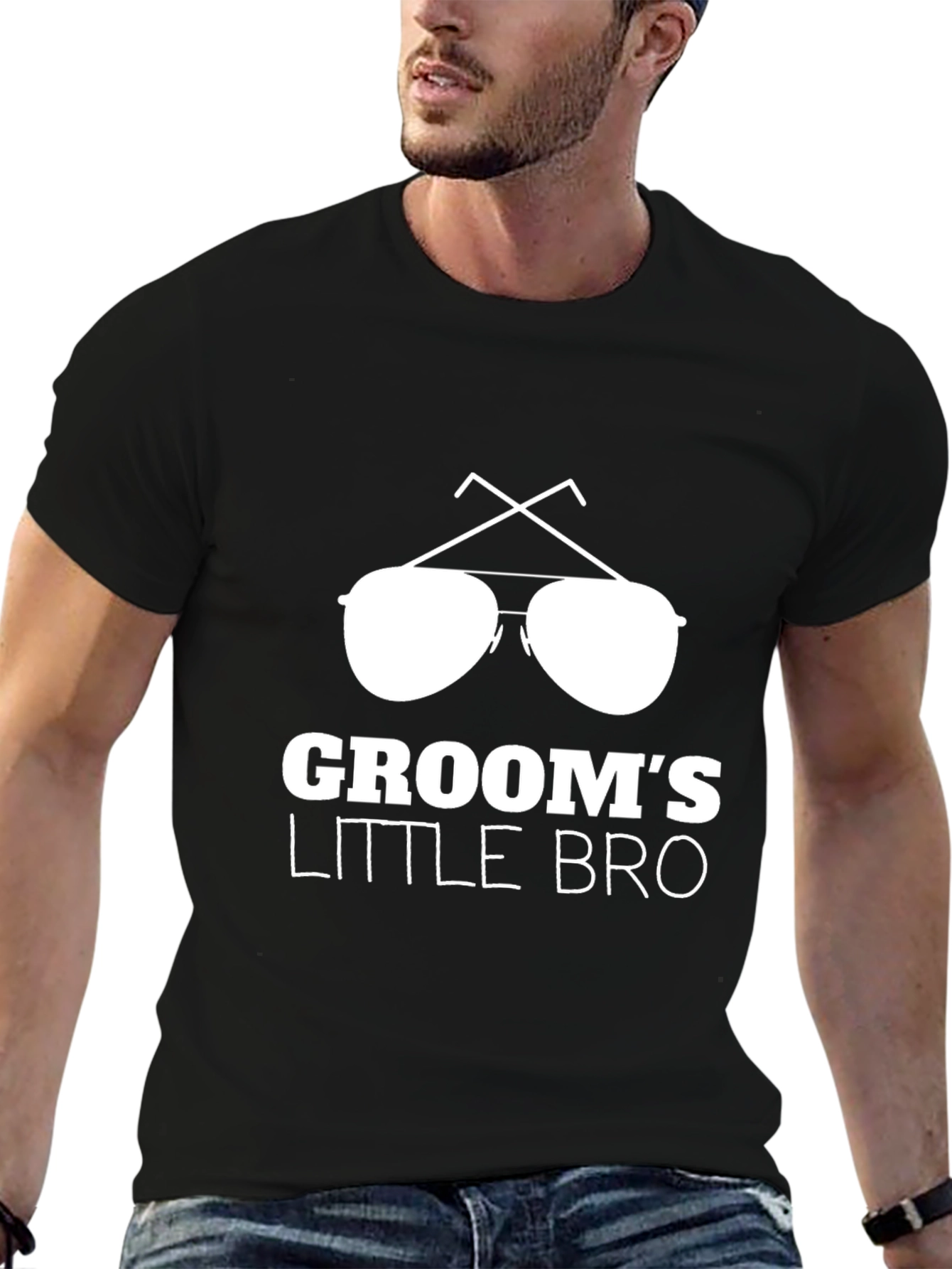 Grooms Little Bro T-Shirt