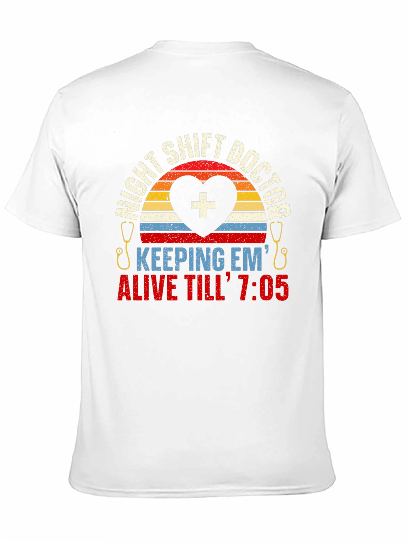 Night Shift Doctor T-Shirt Medical Gift