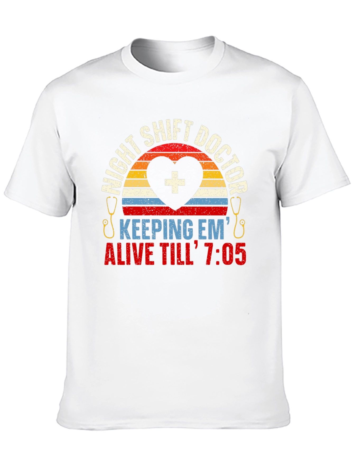 Night Shift Doctor T-Shirt Medical Gift