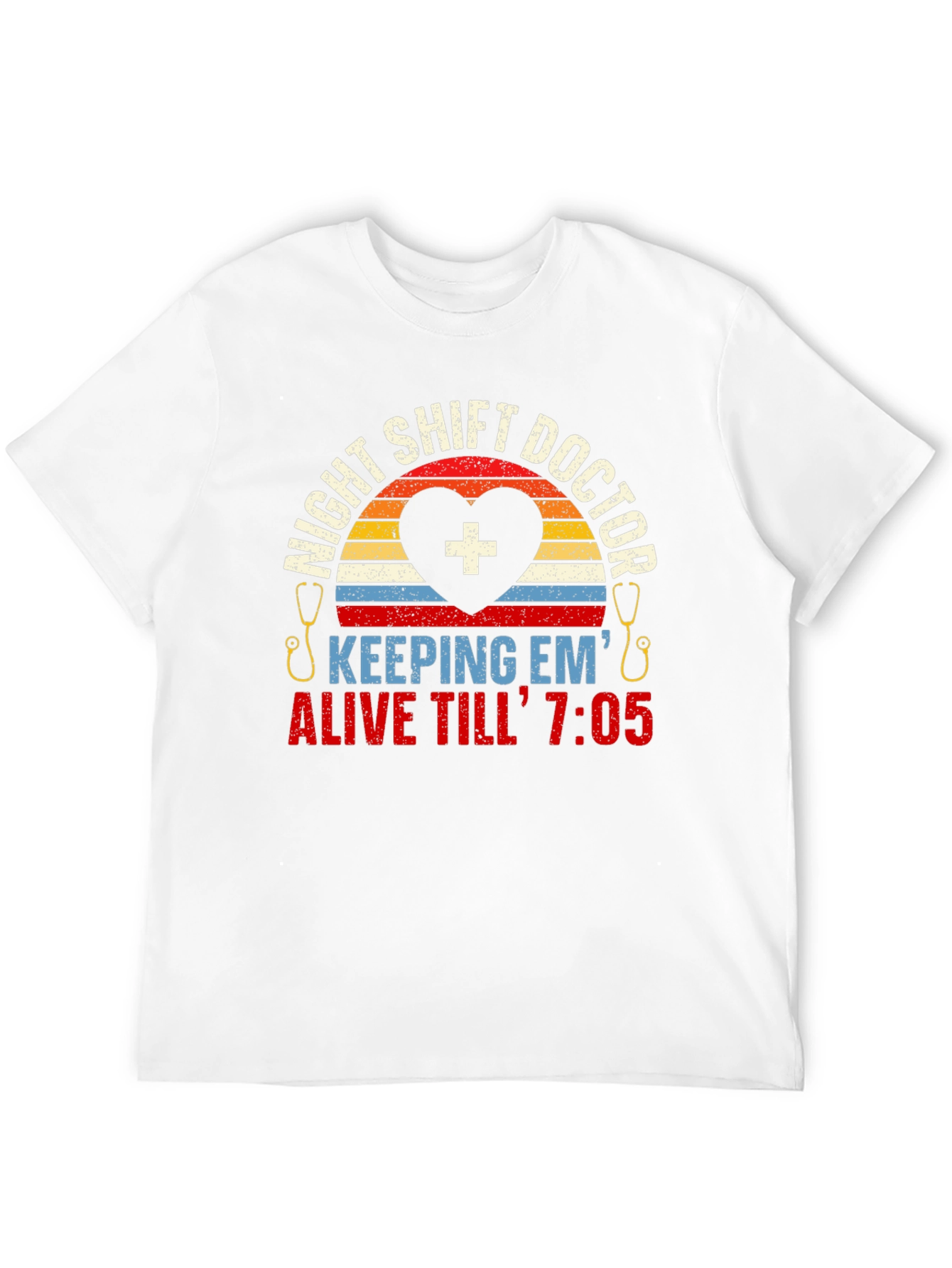 Night Shift Doctor T-Shirt Medical Gift