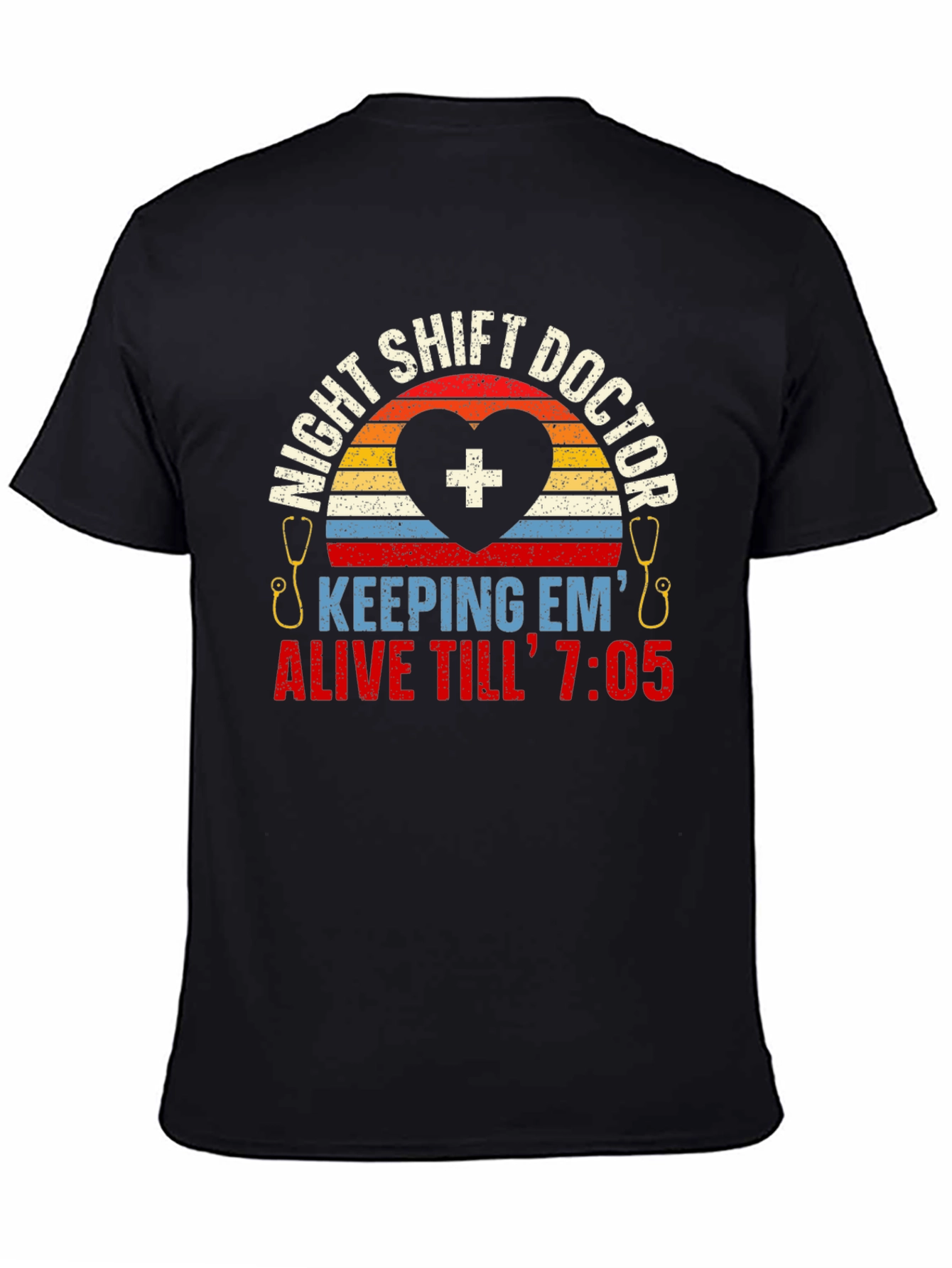 Night Shift Doctor T-Shirt Medical Gift