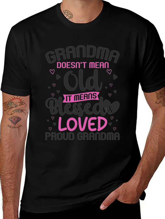 Grandma Blessed & Loved T-Shirt