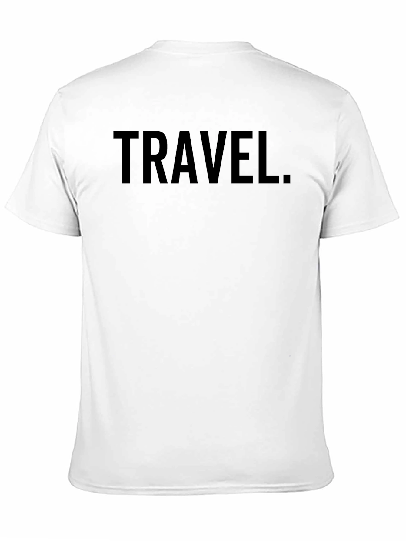 Travel T-Shirt - Black Graphic Tee