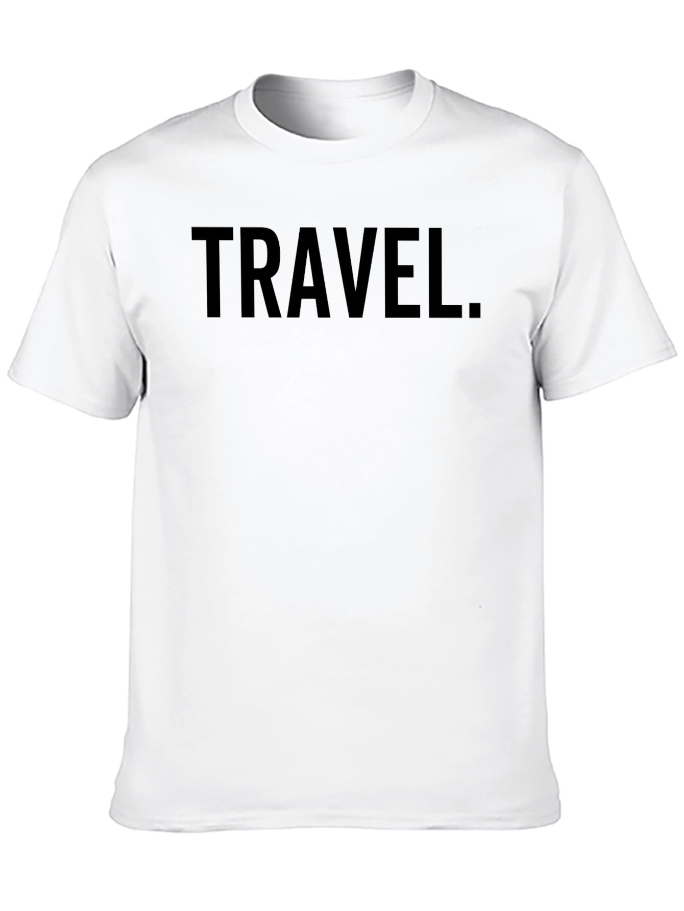 Travel T-Shirt - Black Graphic Tee