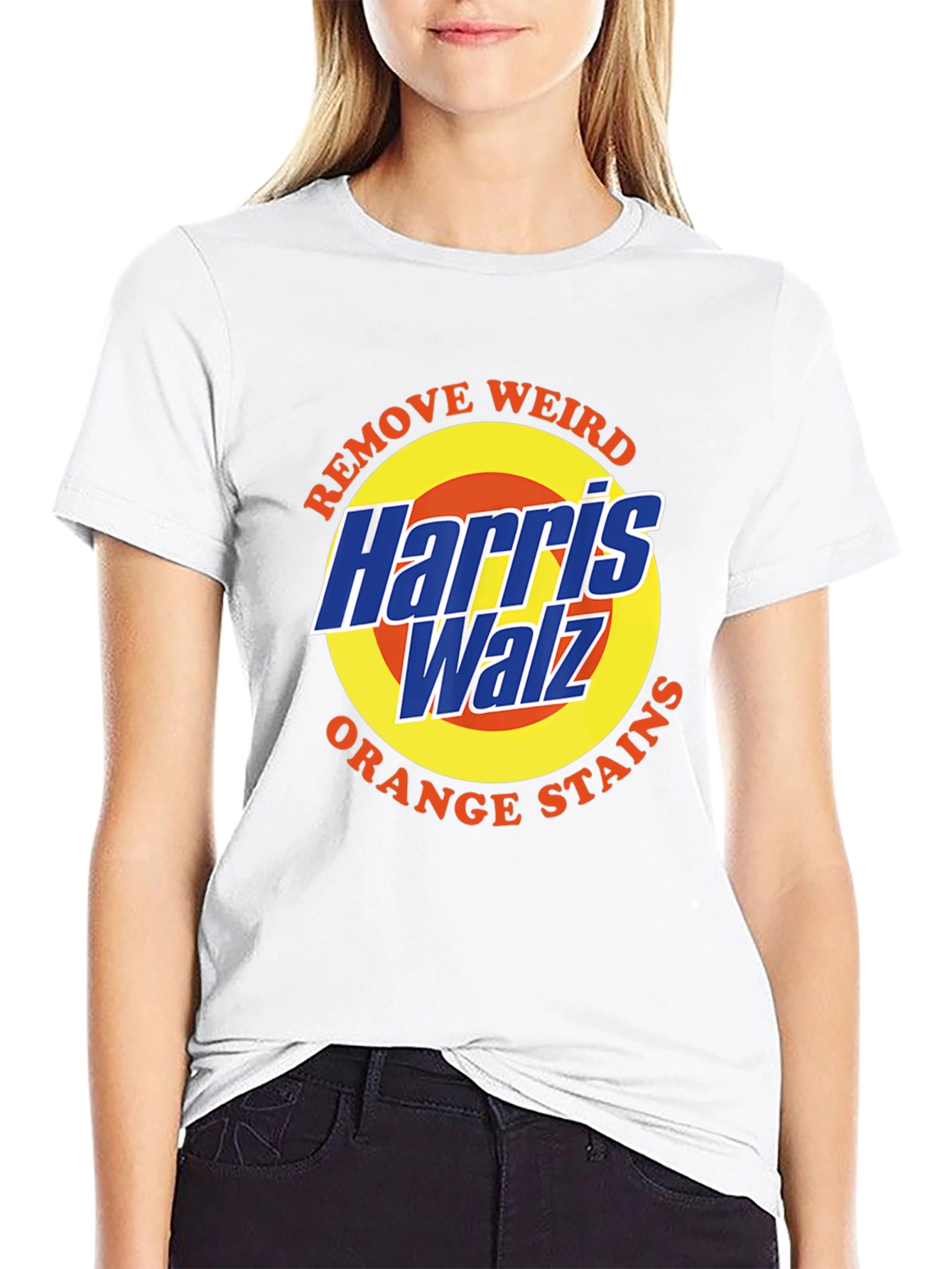 Harris Walz Orange Stains T-Shirt