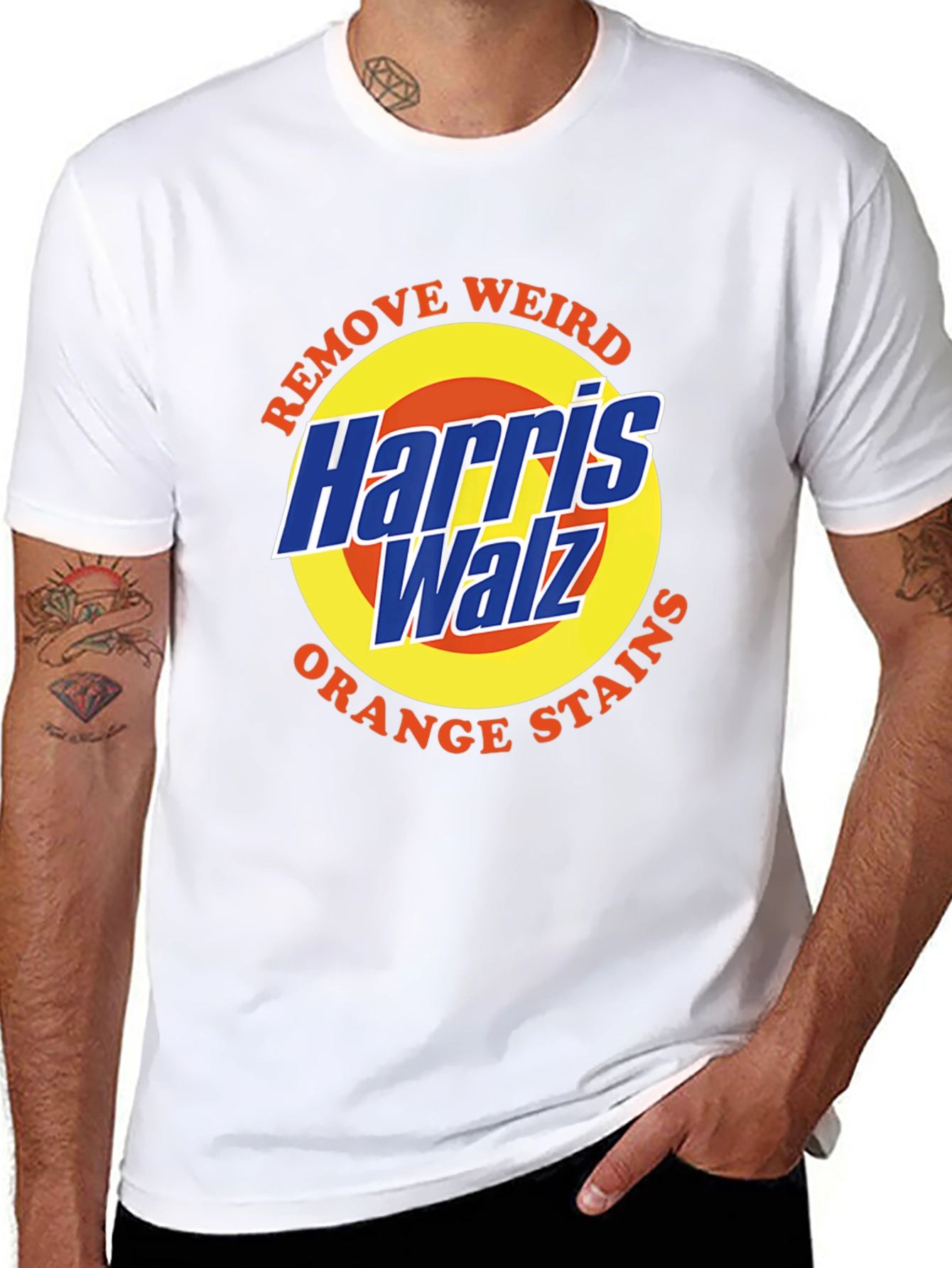 Harris Walz Orange Stains T-Shirt
