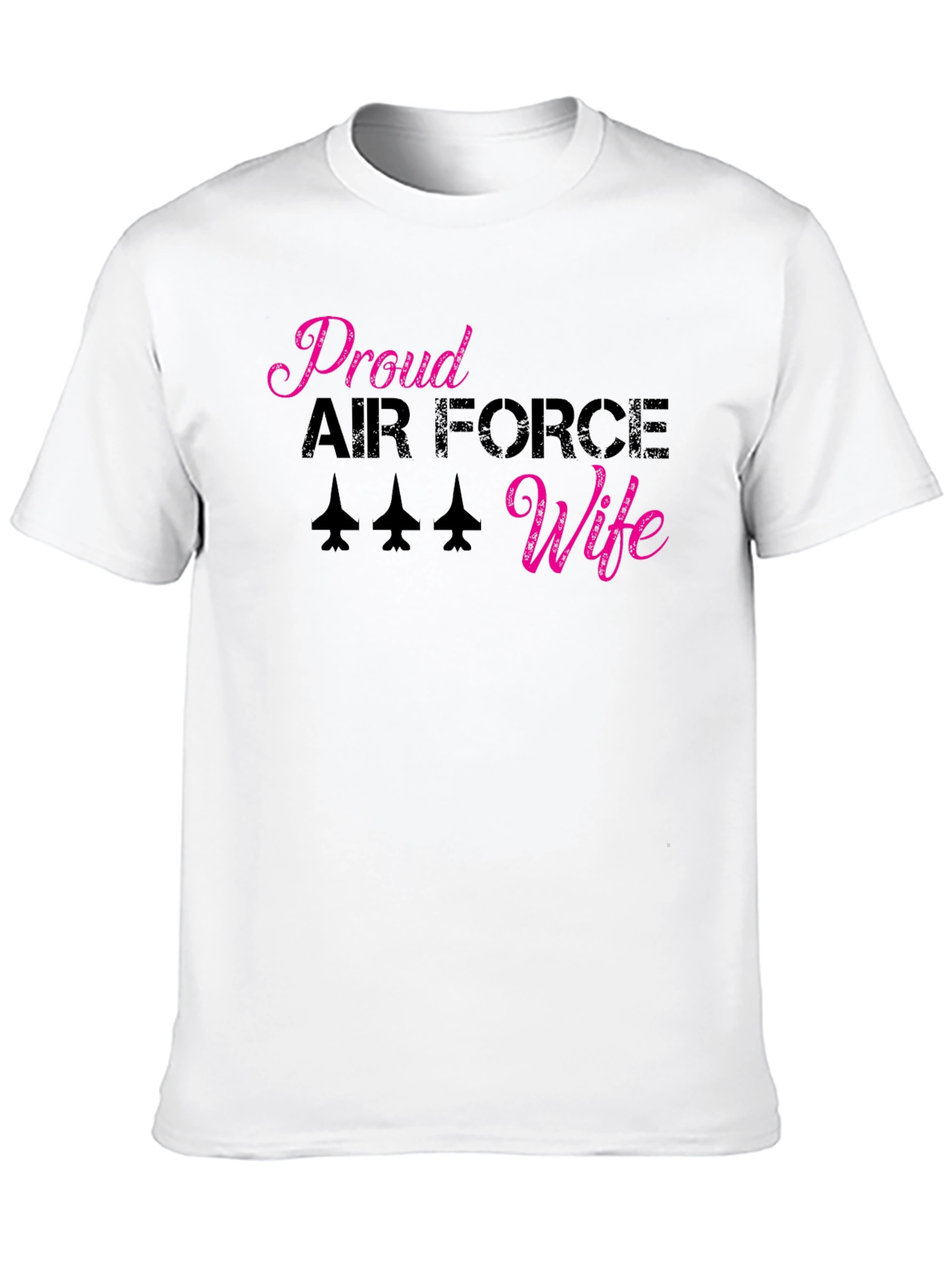 Proud Air Force Wife Graphic T-Shirt