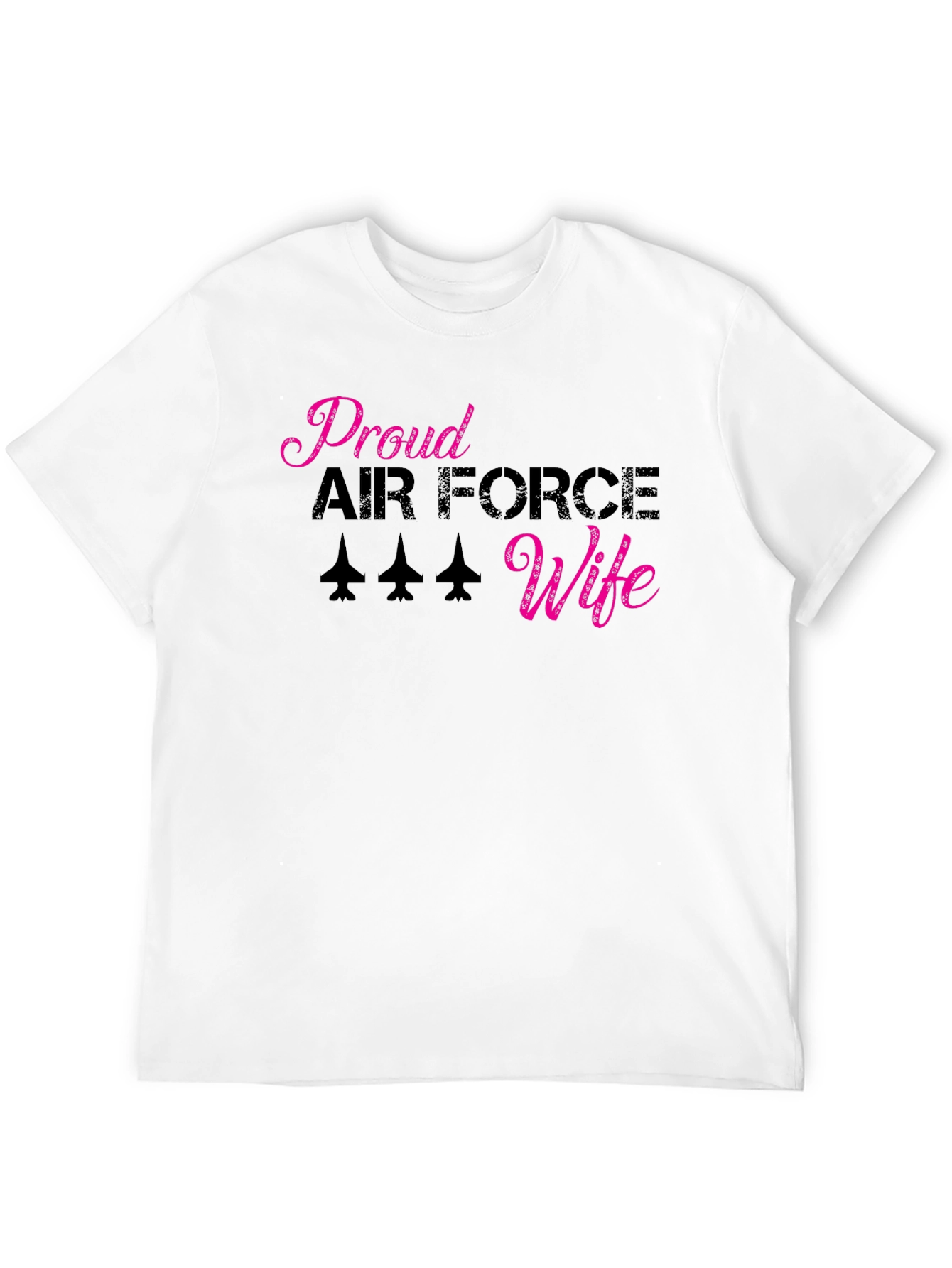 Proud Air Force Wife Graphic T-Shirt