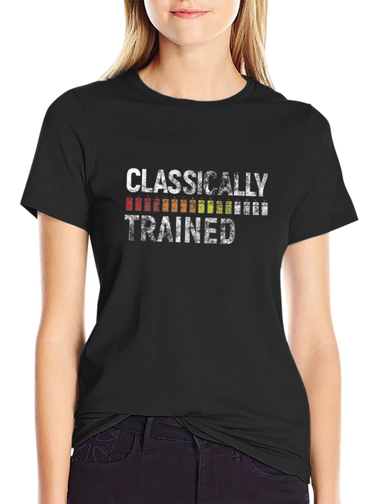 Classically Trained Graphic Tee - Black