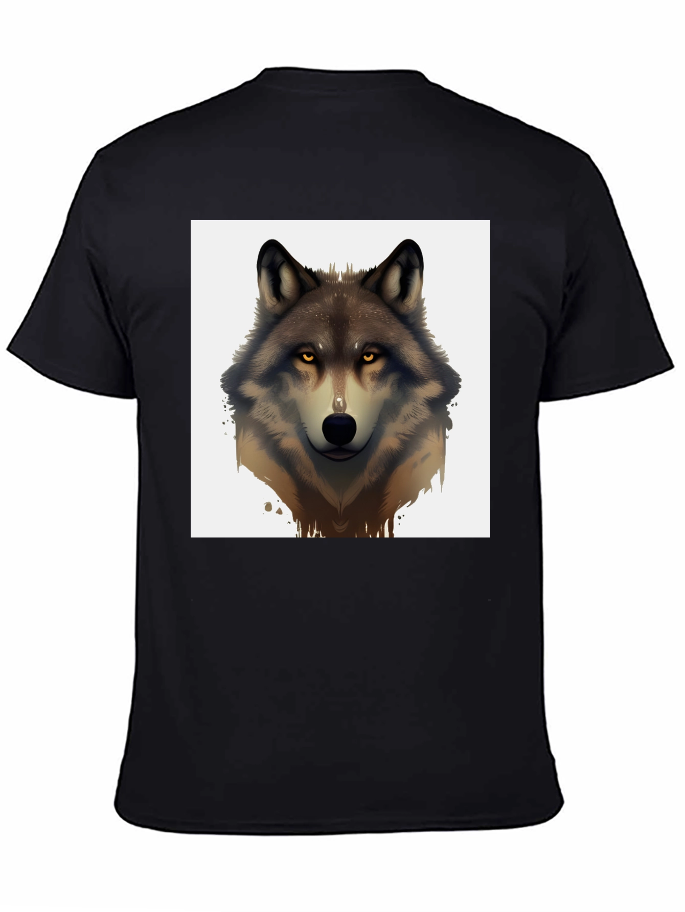 Wolf Graphic Tee - Bold Animal Print