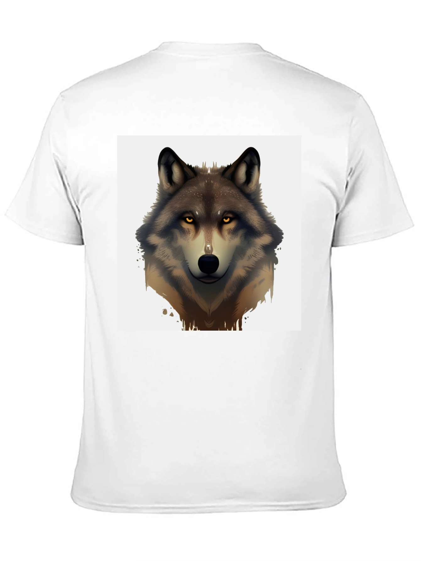 Wolf Graphic Tee - Bold Animal Print