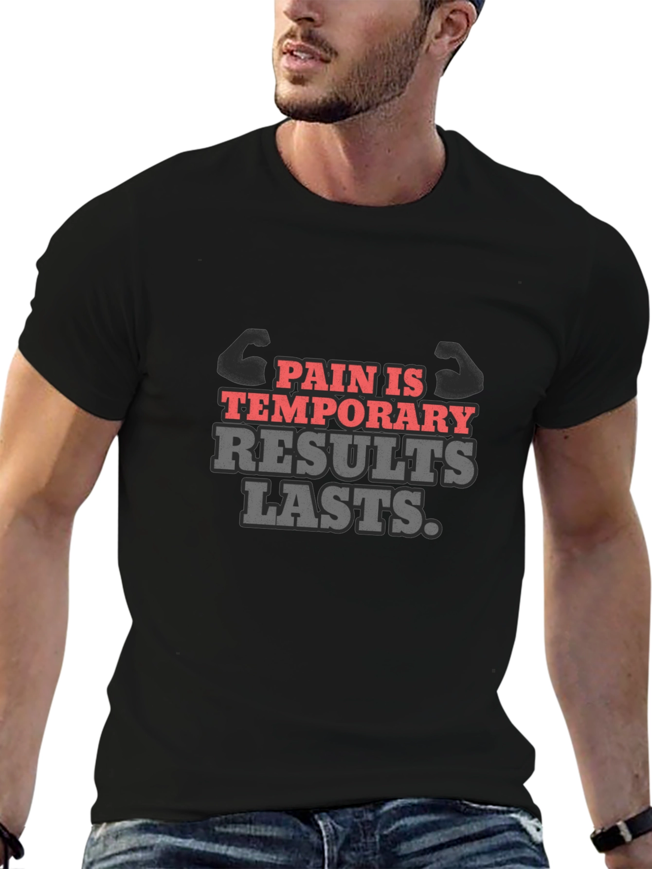Pain Is Temporary Results Lasts T-Shirt Gym