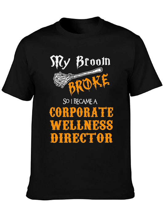 Corporate Wellness Director Funny Halloween T-Shirt