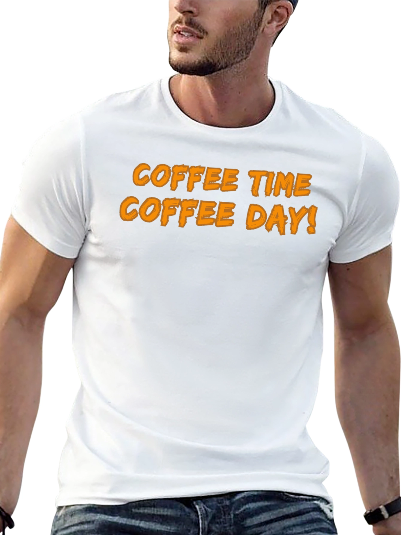 Coffee Time Coffee Day Black T-Shirt