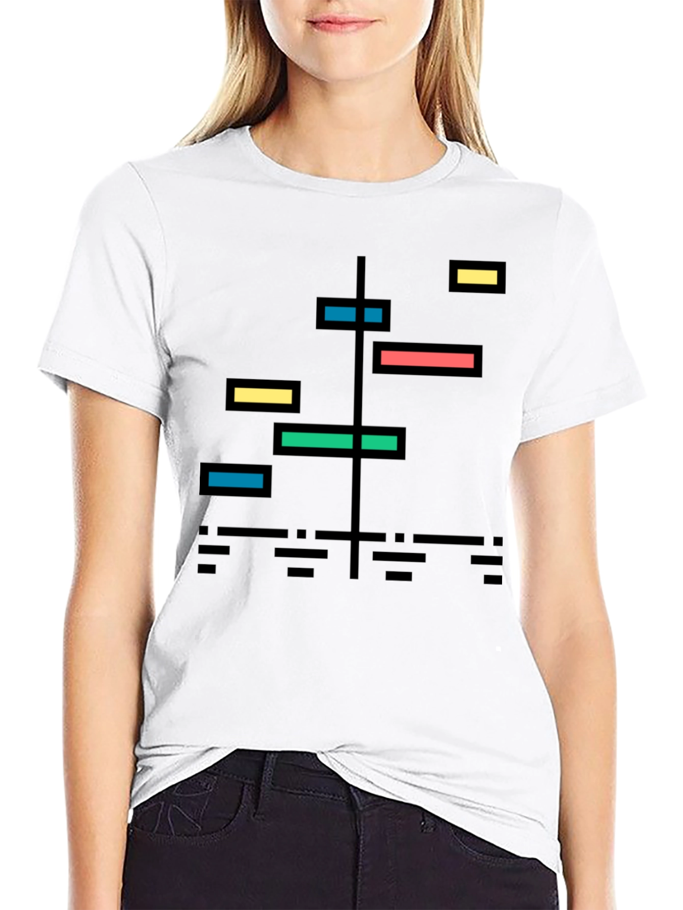 Abstract Graphic T-Shirt - Modern Art Tee
