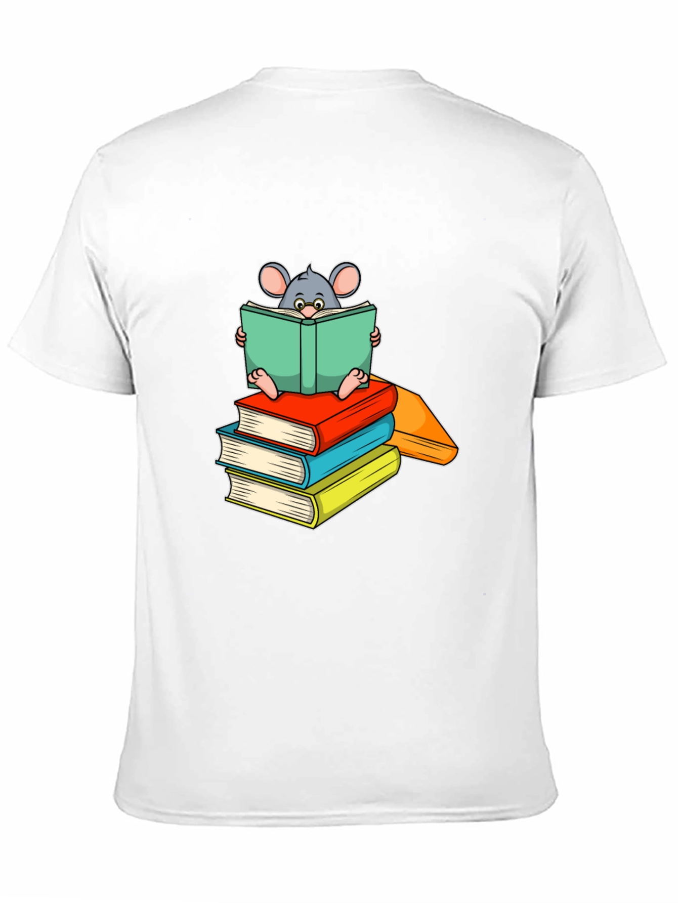 Bookworm Mouse Graphic Tee