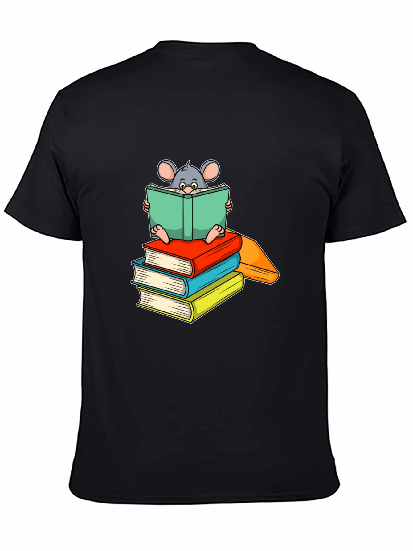 Bookworm Mouse Graphic Tee