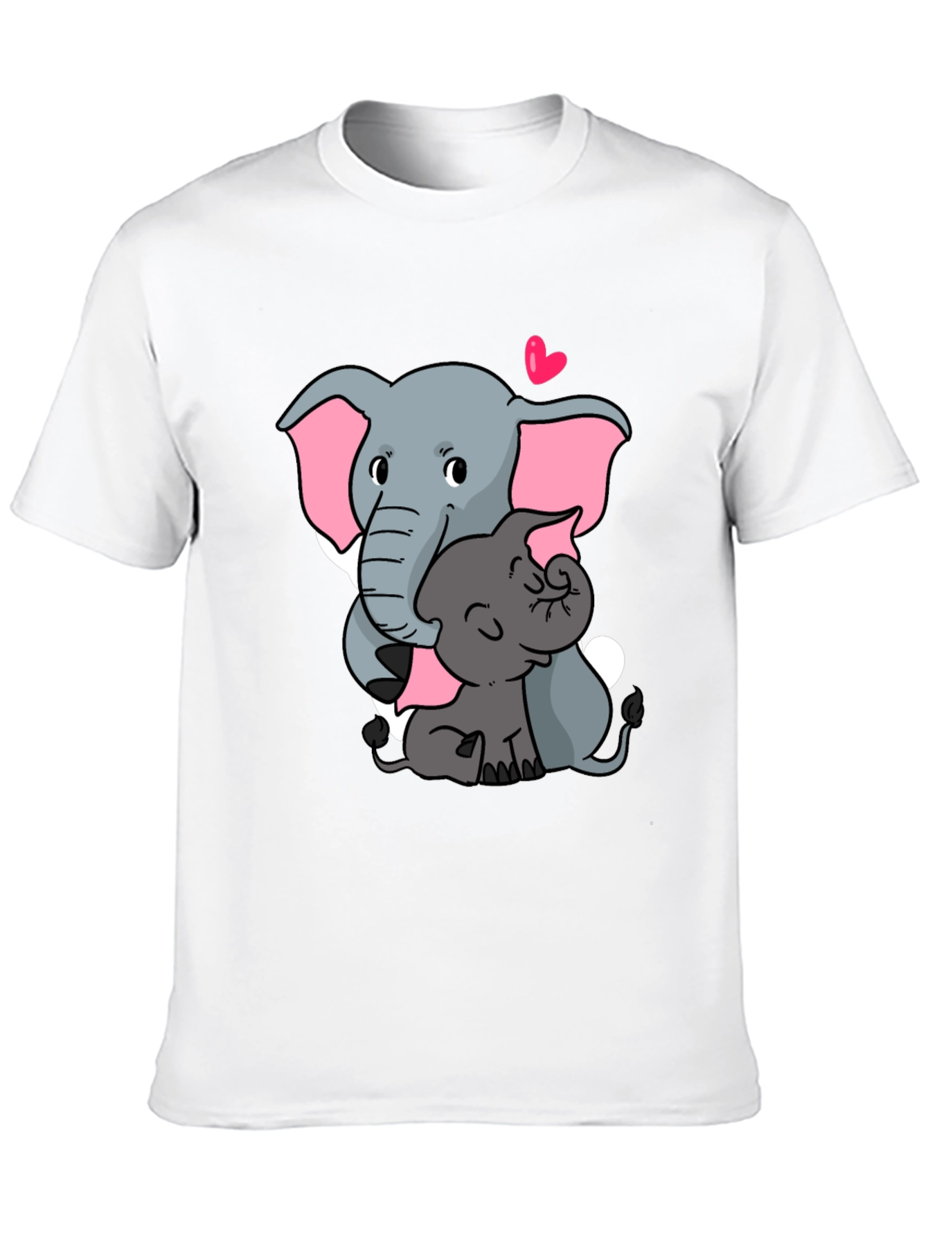 Cute Elephant Mom and Baby T-Shirt