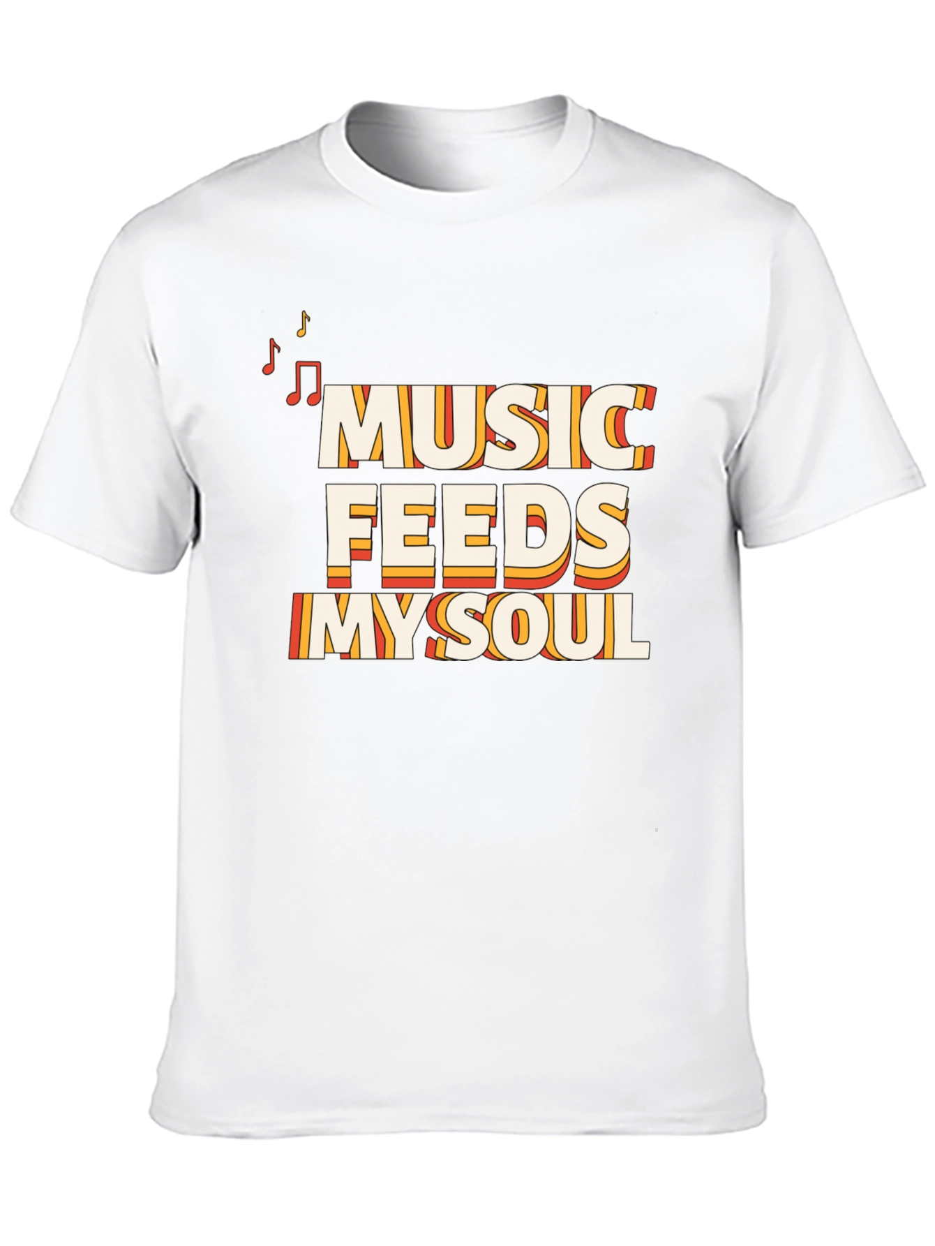 Music Feeds My Soul Graphic Tee