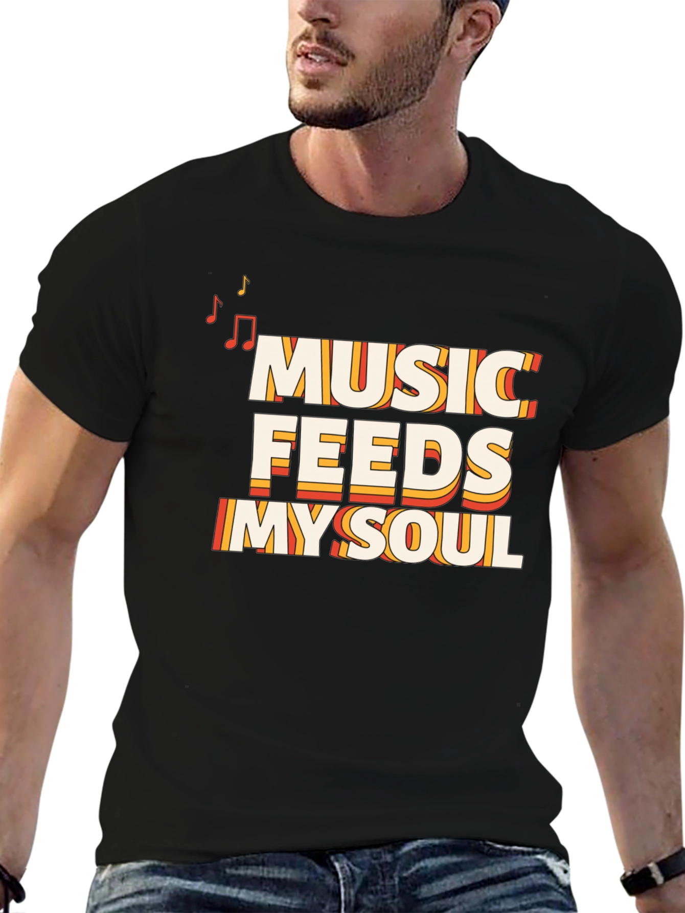 Music Feeds My Soul Graphic Tee
