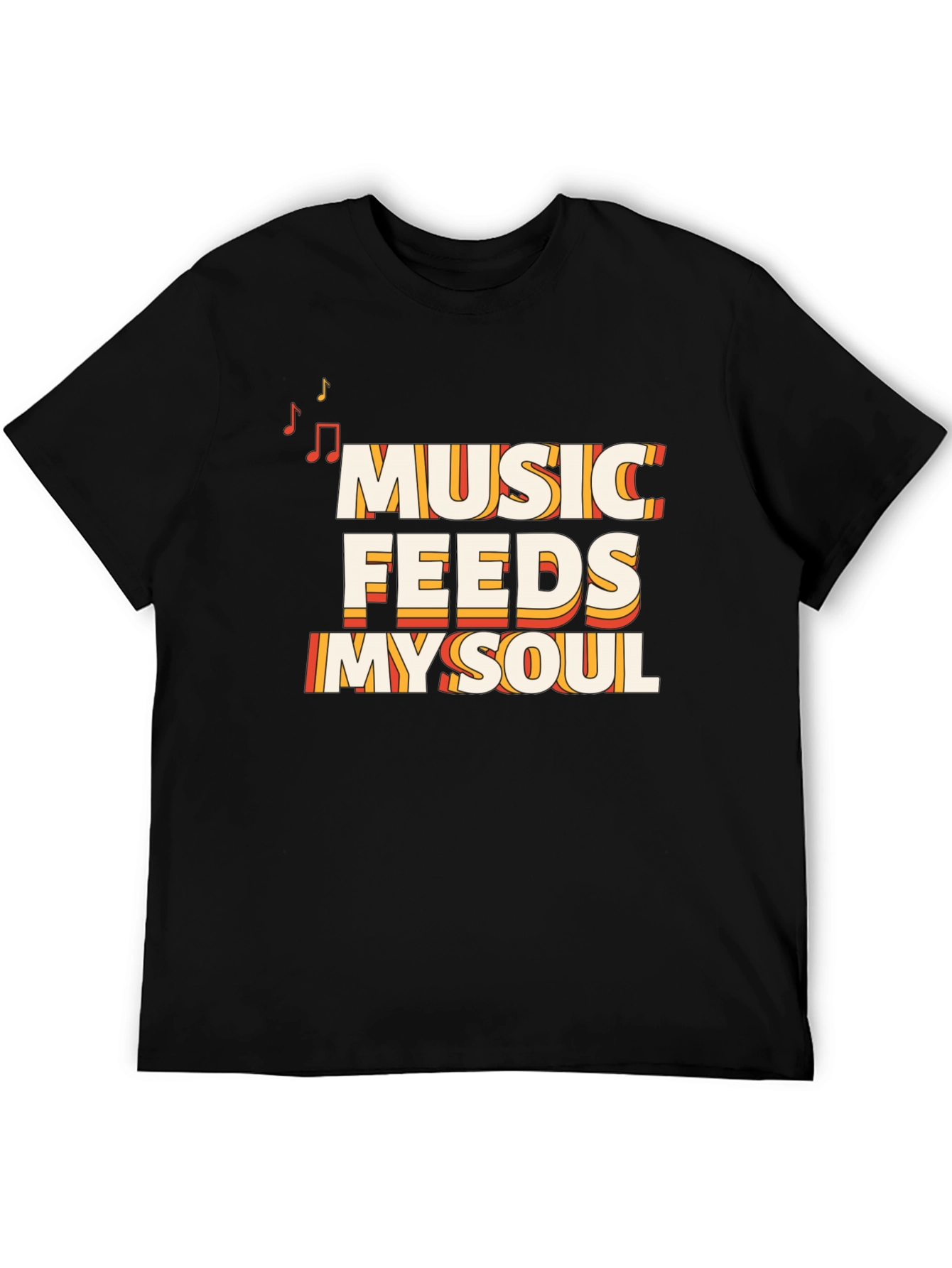 Music Feeds My Soul Graphic Tee