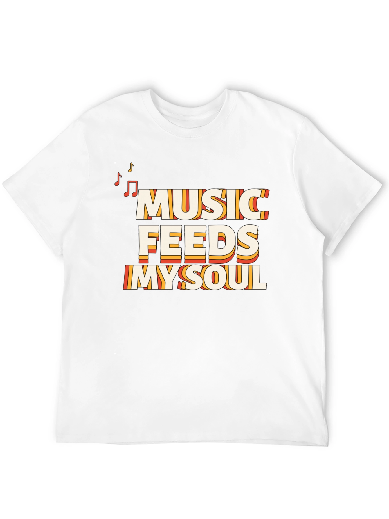 Music Feeds My Soul Graphic Tee