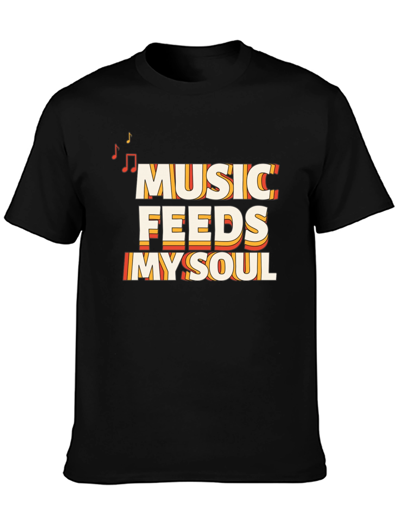Music Feeds My Soul Graphic Tee