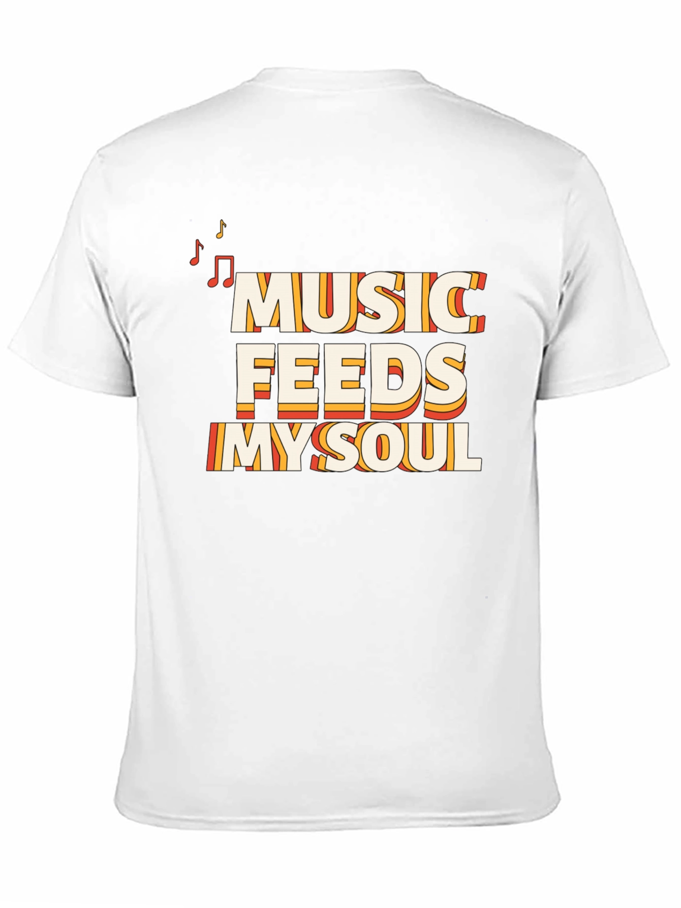 Music Feeds My Soul Graphic Tee